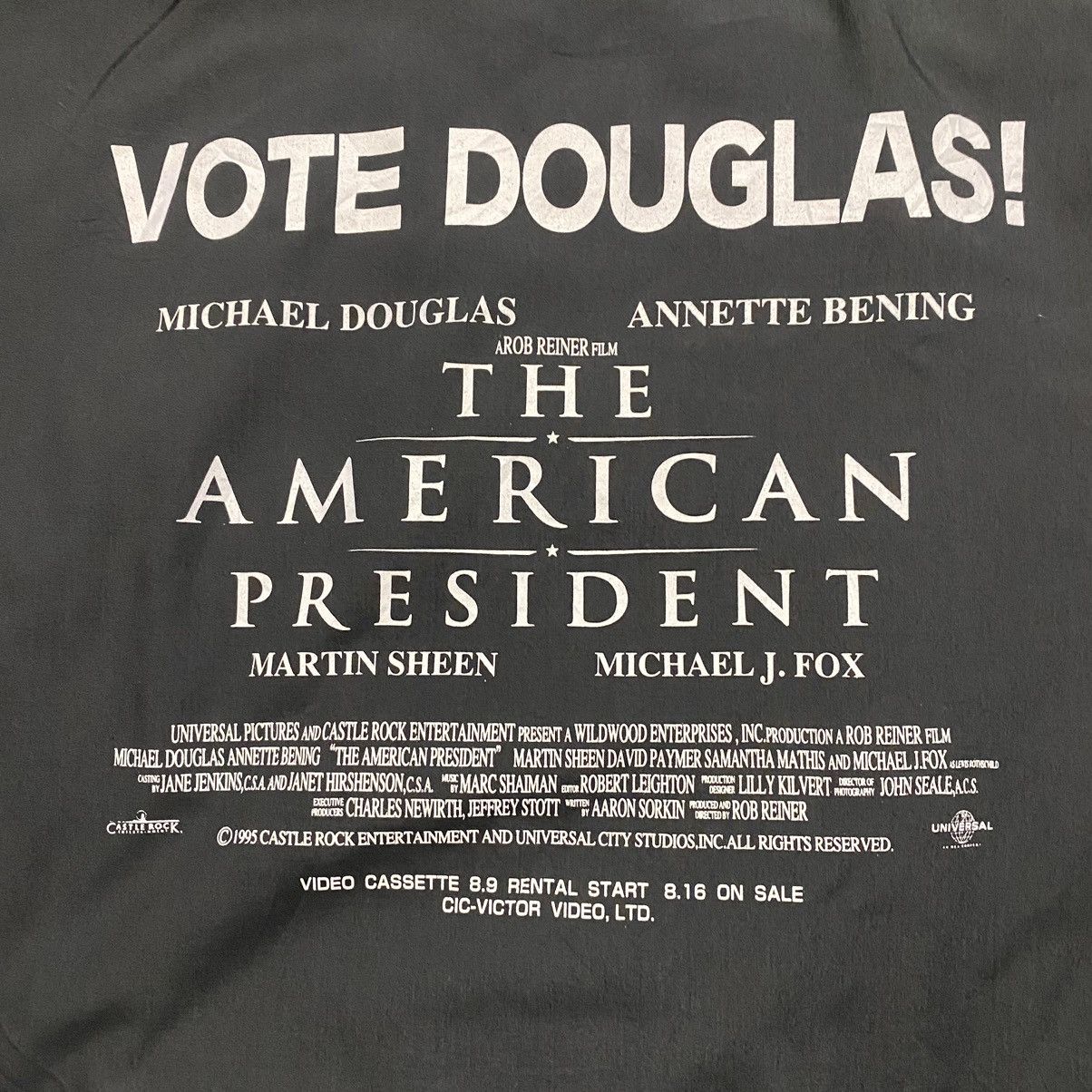 Vintage 1995 Movie The American President Promo Jacket Size US M / EU 48-50 / 2 - 11 Thumbnail