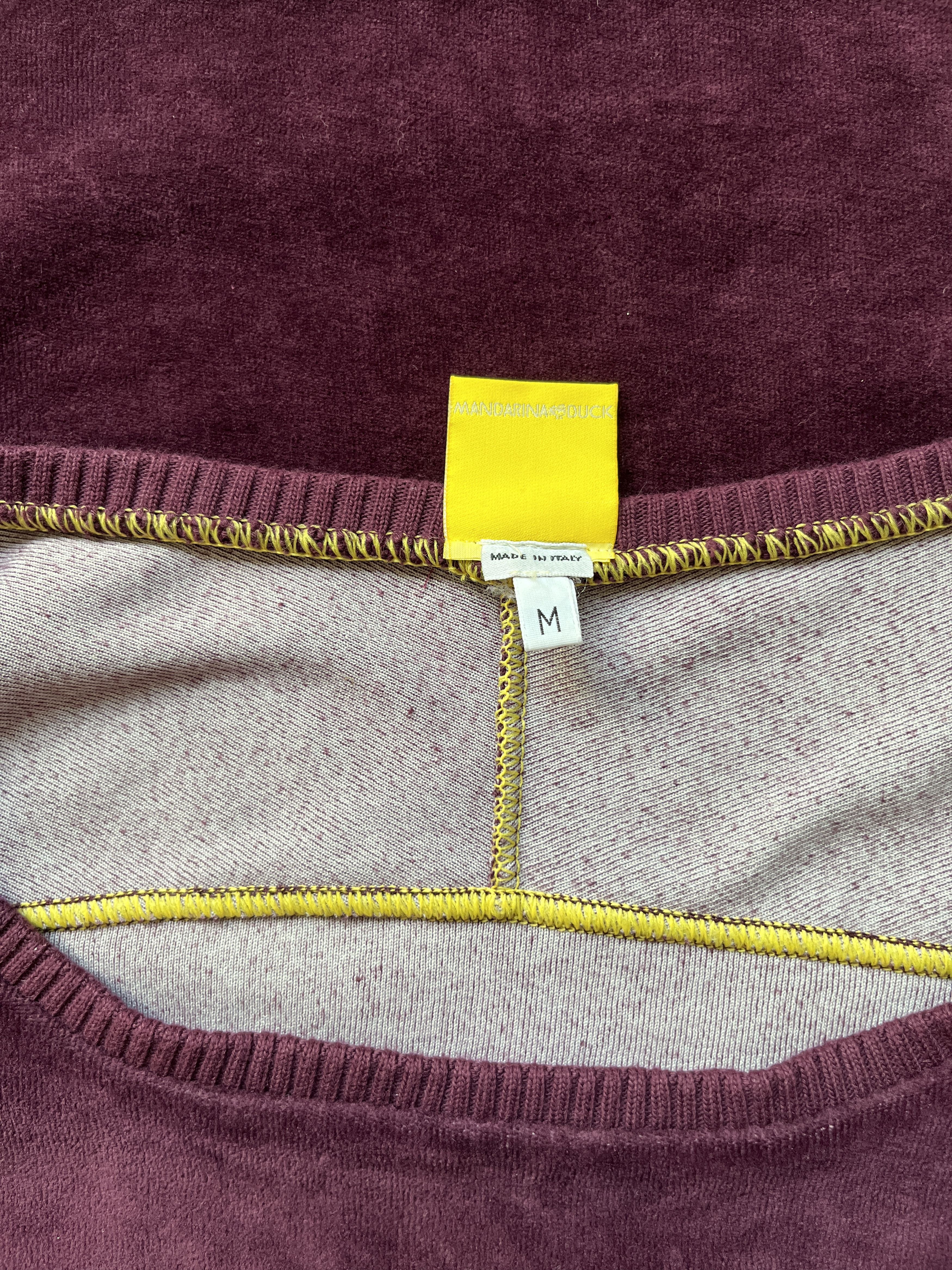 Mandarina Duck ⚡️QUICK SALE⚡️2000s' Mandarina Duck Exowear Purple Sweater Size M / US 6-8 / IT 42-44 - 4 Thumbnail