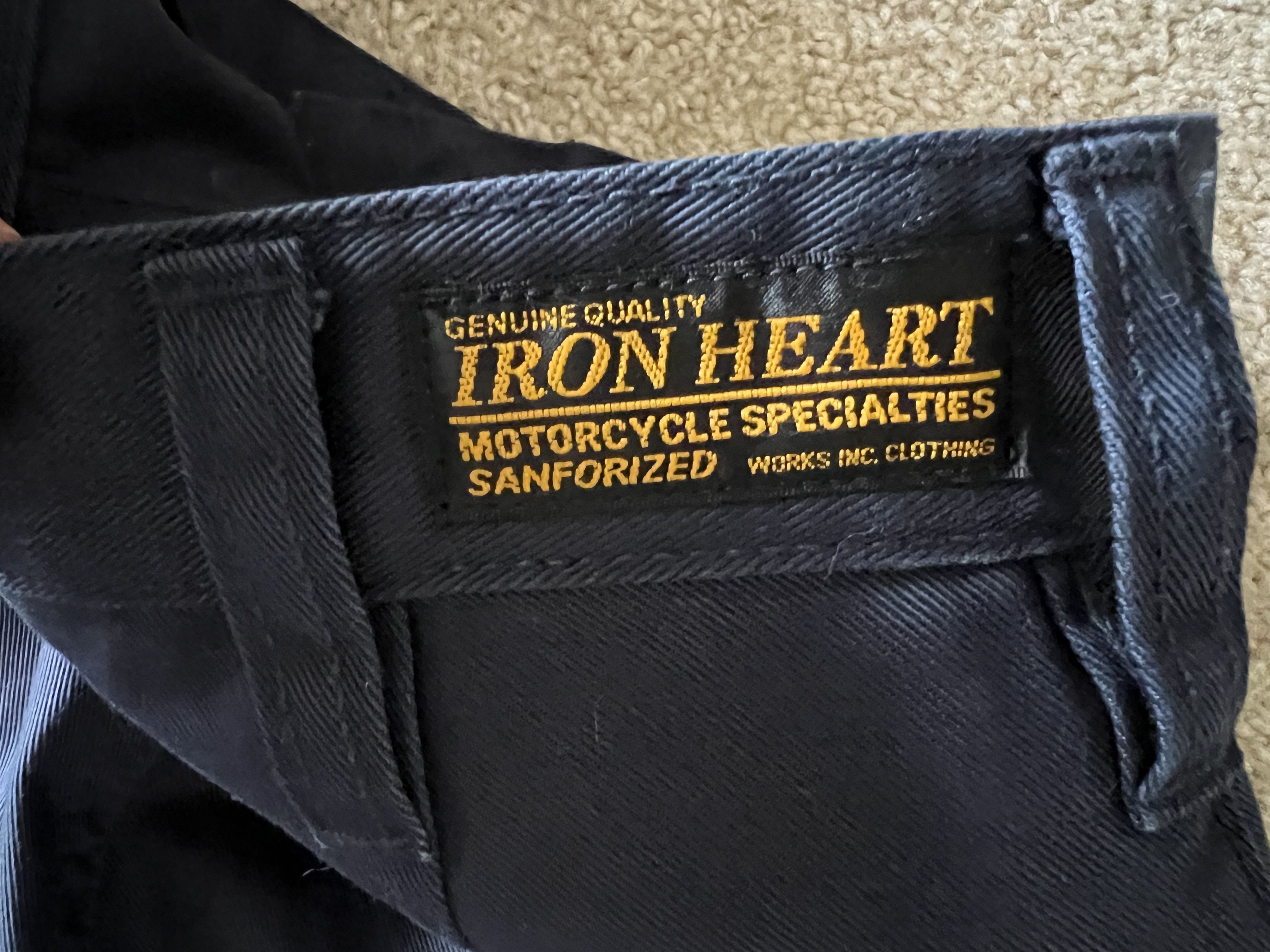 Iron Heart 9oz Mercerised Selvedge Cotton Slim Tapered Chinos Size US 29 - 10 Thumbnail