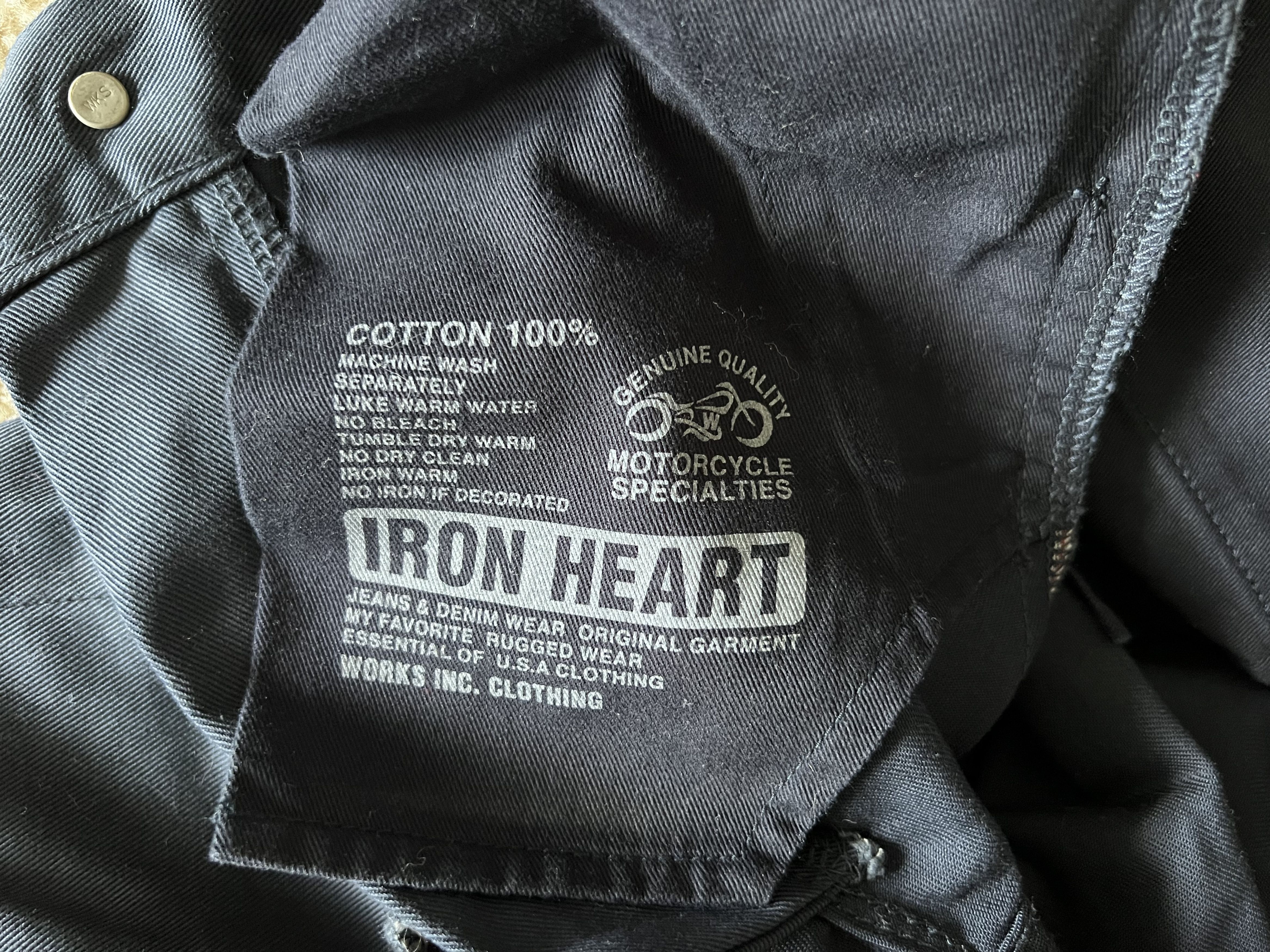 Iron Heart 9oz Mercerised Selvedge Cotton Slim Tapered Chinos Size US 29 - 8 Thumbnail
