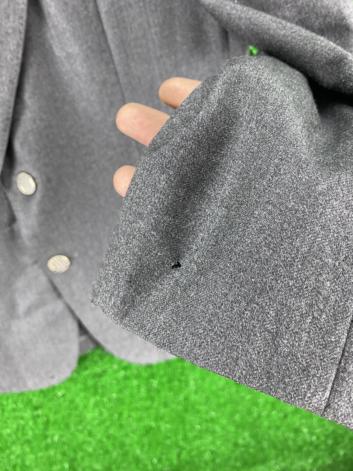 Lanvin × Vintage Vintage Lanvin Paris Blazer Grey Size US M / EU 48-50 / 2 - 7 Thumbnail