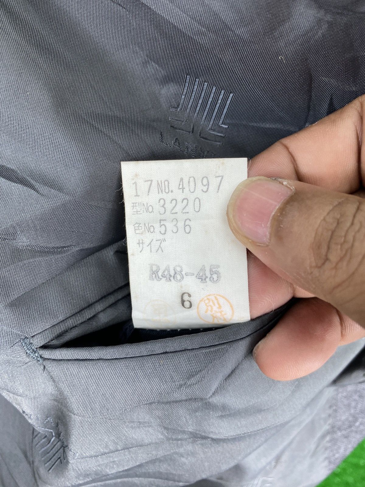 Lanvin × Vintage Vintage Lanvin Paris Blazer Grey Size US M / EU 48-50 / 2 - 3 Thumbnail