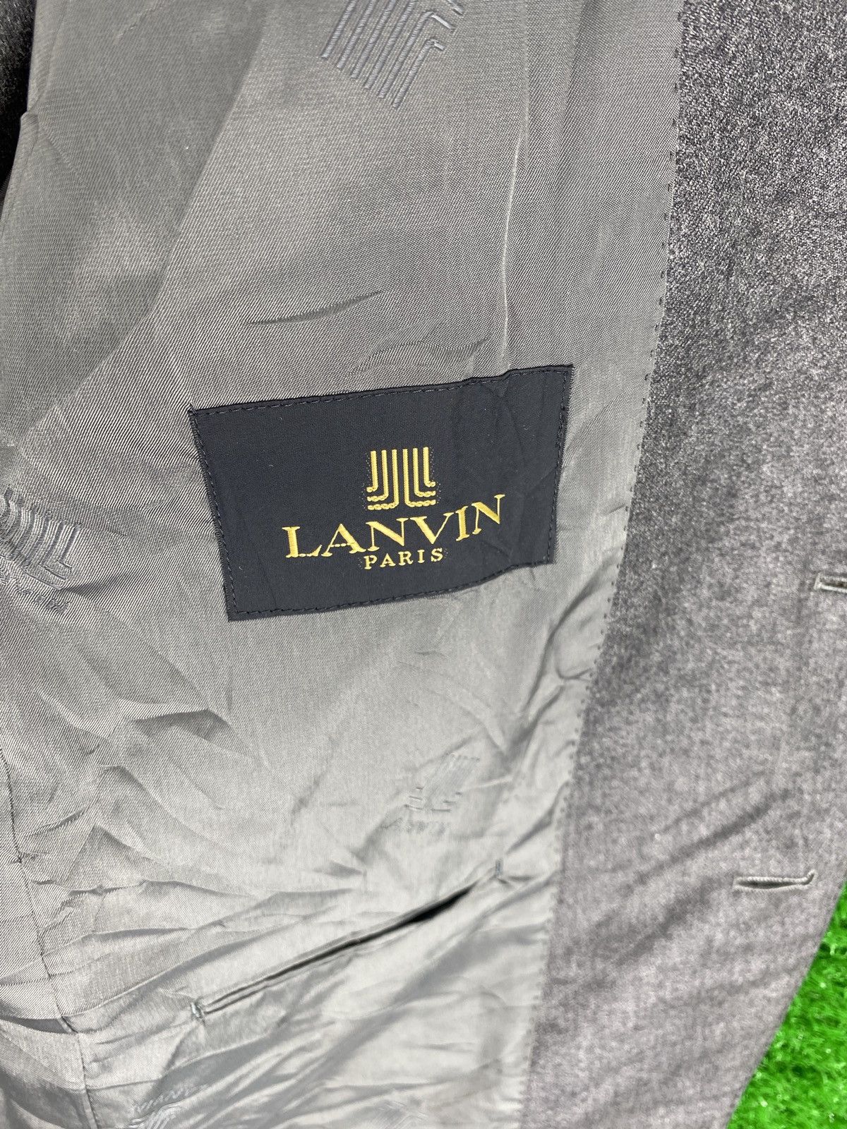 Lanvin × Vintage Vintage Lanvin Paris Blazer Grey Size US M / EU 48-50 / 2 - 5 Thumbnail