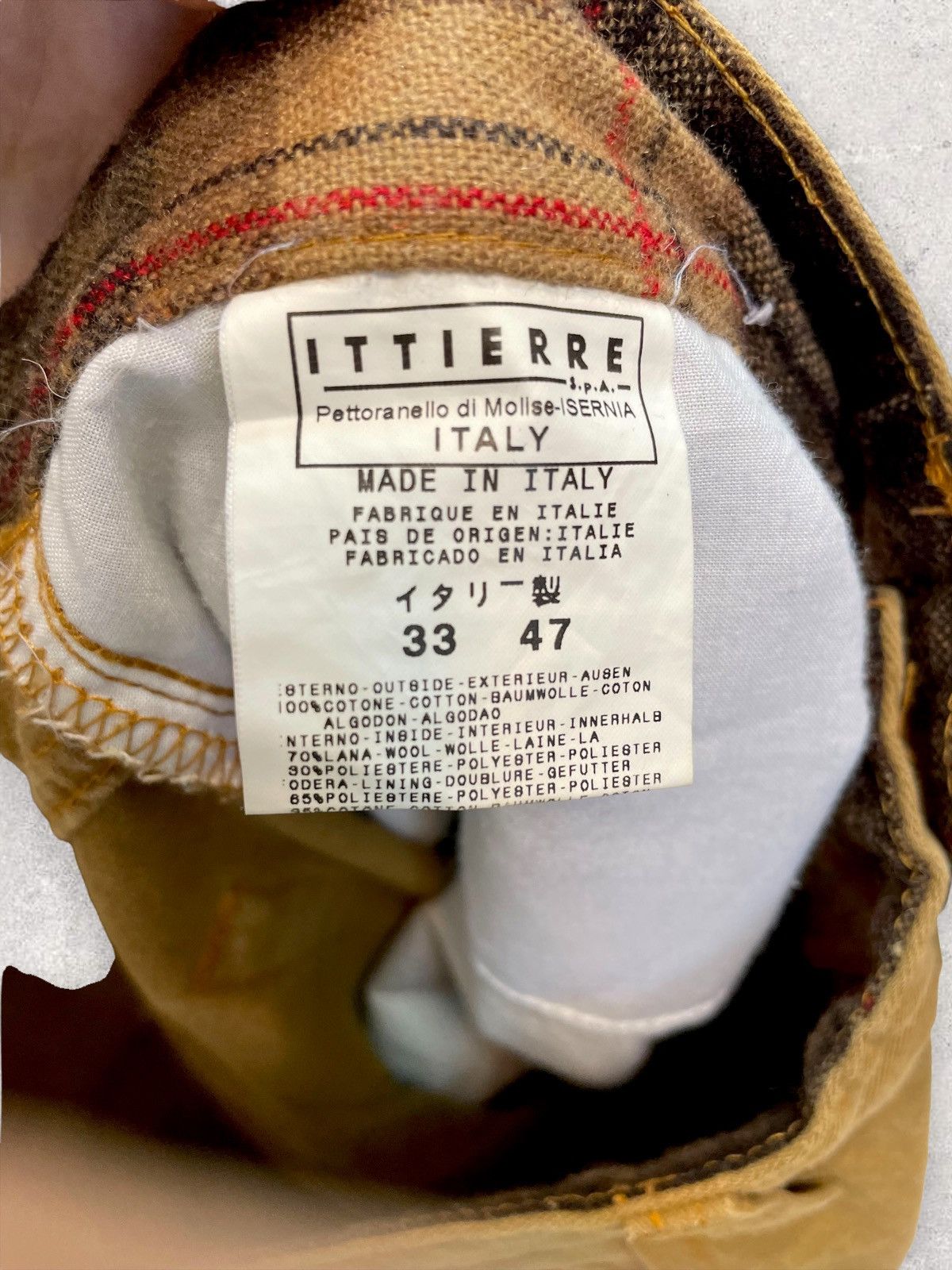 Dolce & Gabbana × Vintage Rare! Dolce&Gabbana Vintage Sand Pants Made in Italy 31 Size US 31 - 9 Thumbnail