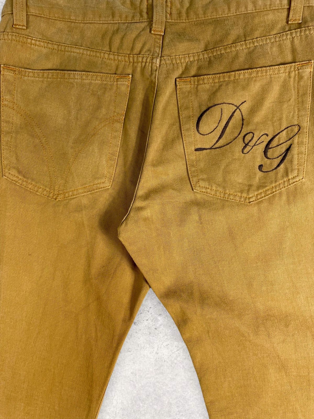 Dolce & Gabbana × Vintage Rare! Dolce&Gabbana Vintage Sand Pants Made in Italy 31 Size US 31 - 8 Thumbnail