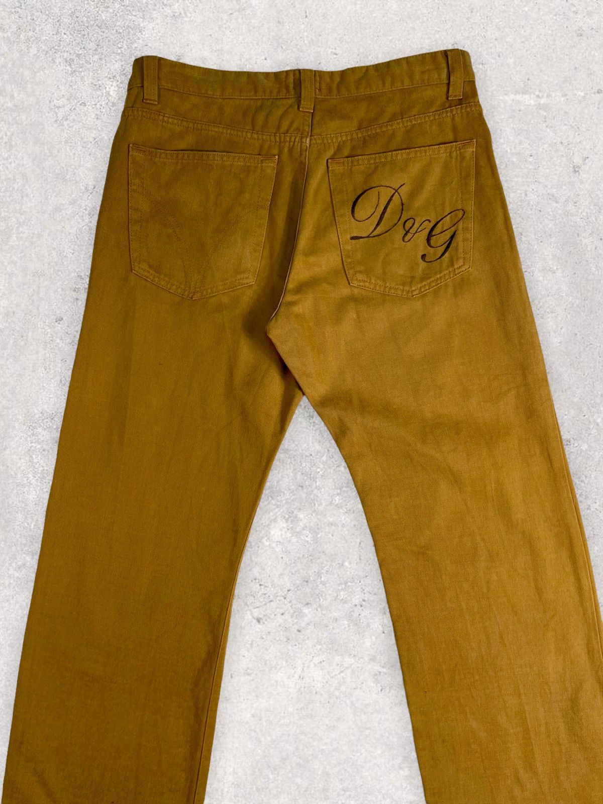 Dolce & Gabbana × Vintage Rare! Dolce&Gabbana Vintage Sand Pants Made in Italy 31 Size US 31 - 7 Thumbnail