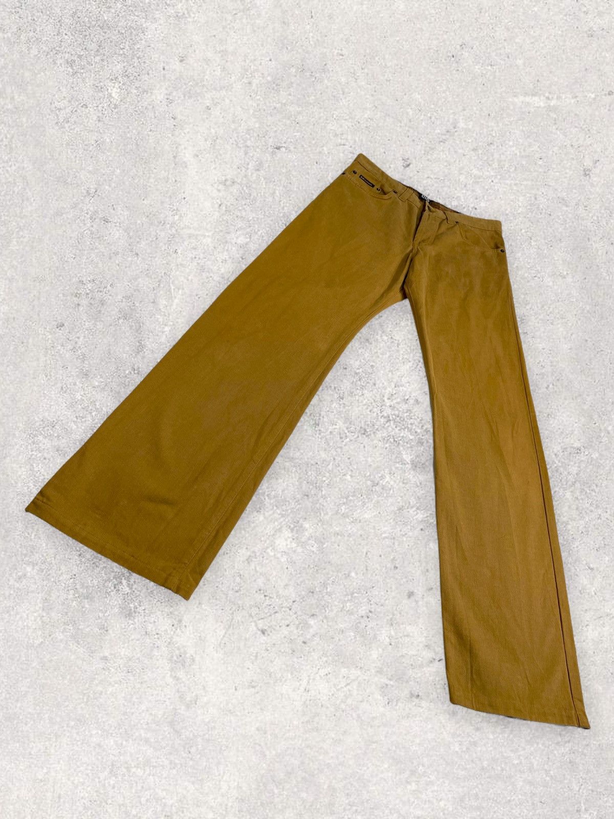 Dolce & Gabbana × Vintage Rare! Dolce&Gabbana Vintage Sand Pants Made in Italy 31 Size US 31 - 2 Thumbnail