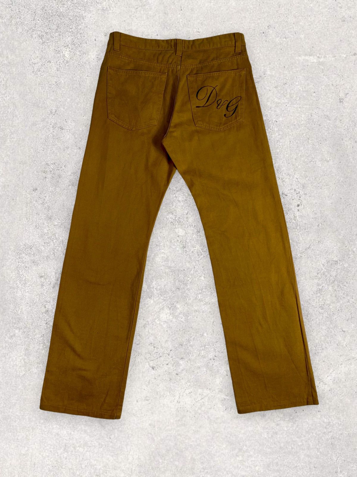 Dolce & Gabbana × Vintage Rare! Dolce&Gabbana Vintage Sand Pants Made in Italy 31 Size US 31 - 5 Thumbnail