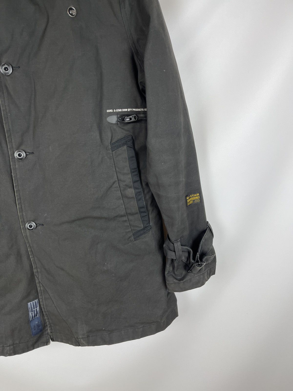 G-Star G-Star Raw Garber Trench coat jacket logo classic Size US XL / EU 56 / 4 - 6 Thumbnail