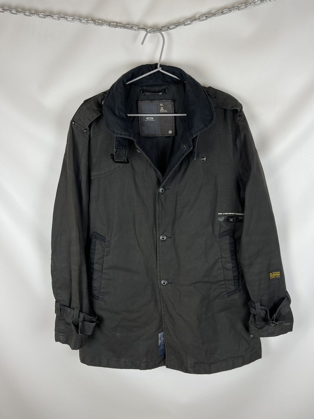 G Star Raw Garber Trench Coat | Grailed