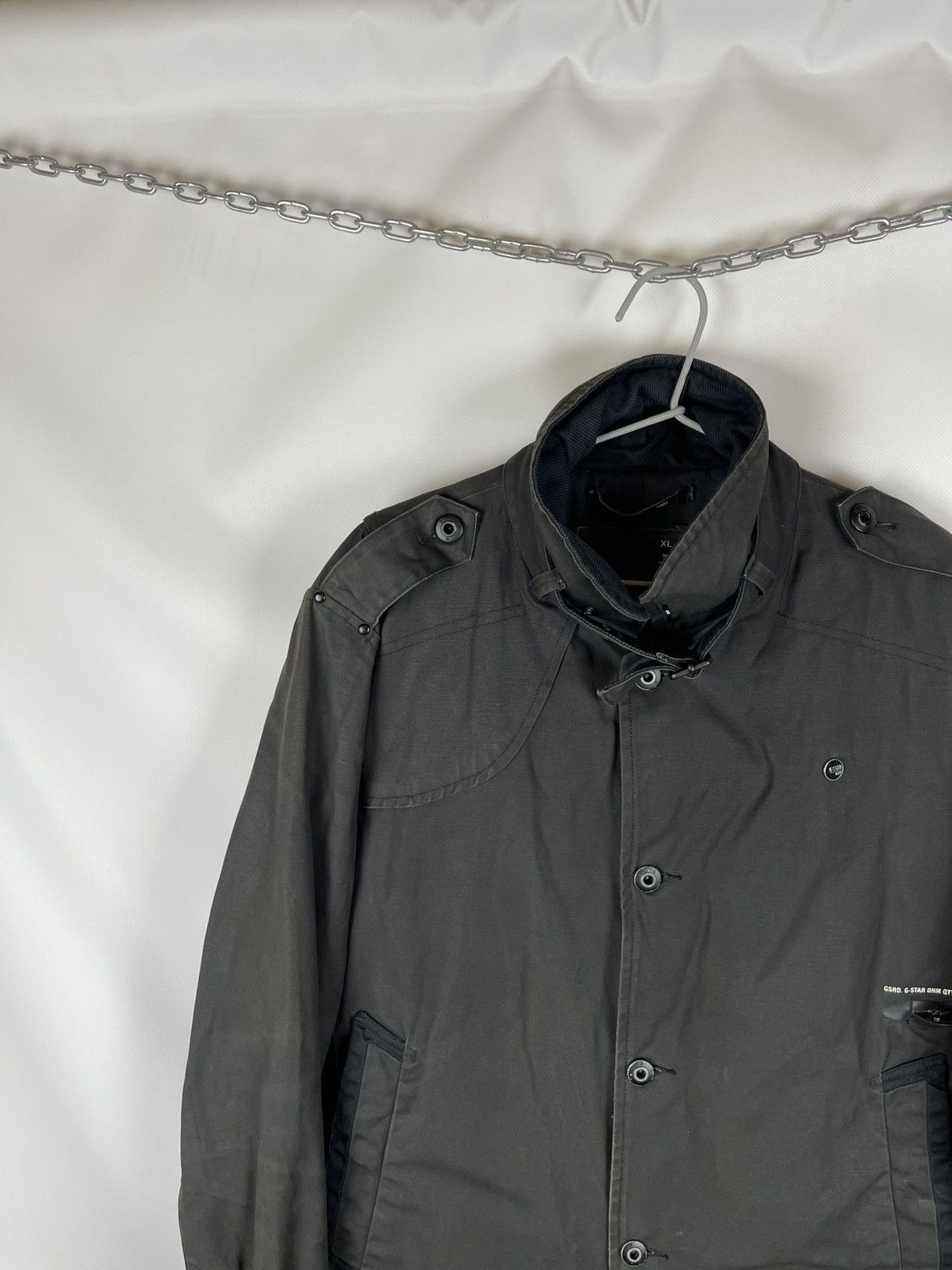 G-Star G-Star Raw Garber Trench coat jacket logo classic Size US XL / EU 56 / 4 - 3 Thumbnail