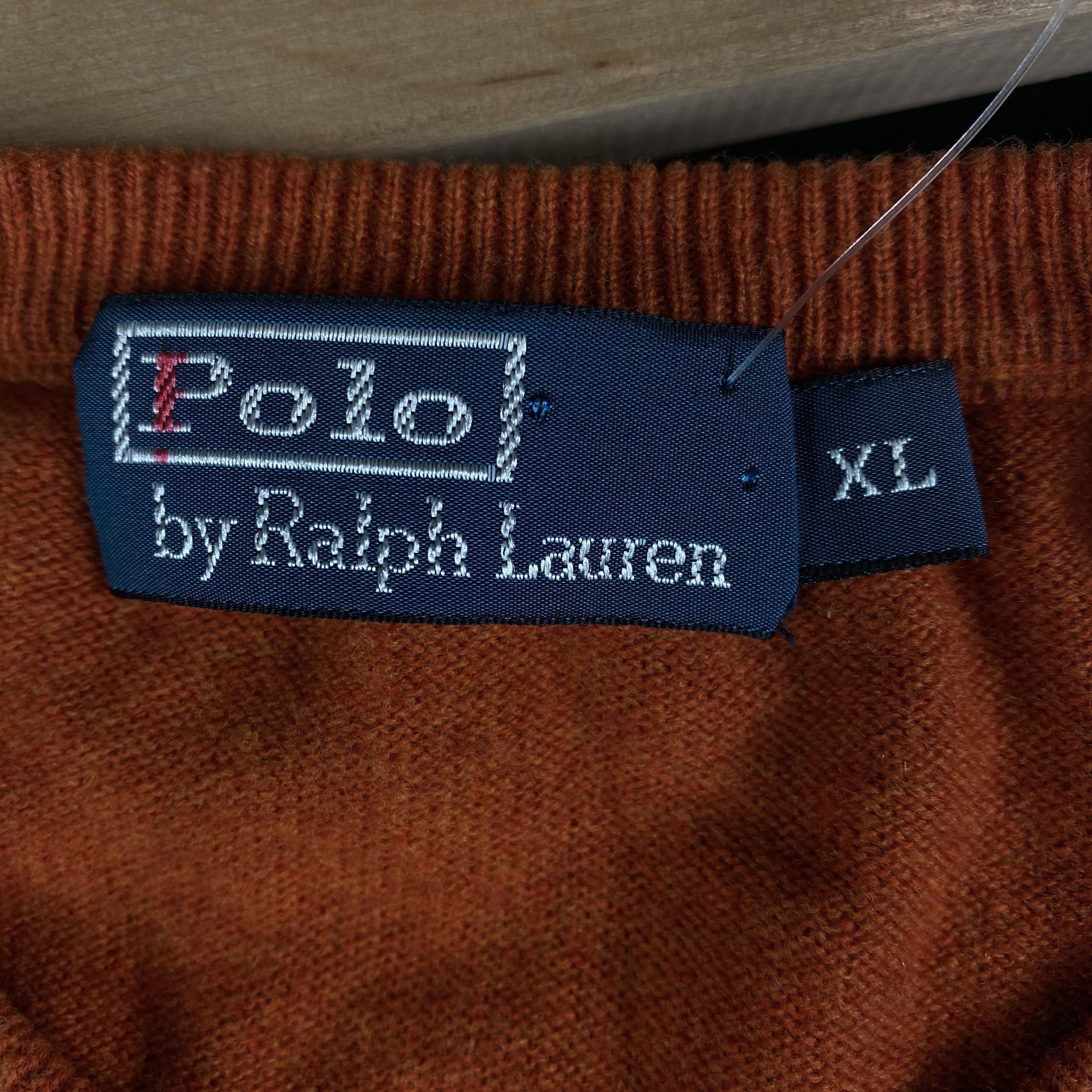 Polo Ralph Lauren × Ralph Lauren × Vintage Mens Sweater Jumper Polo Ralph Lauren Vintage Size XL Size US XL / EU 56 / 4 - 4 Thumbnail