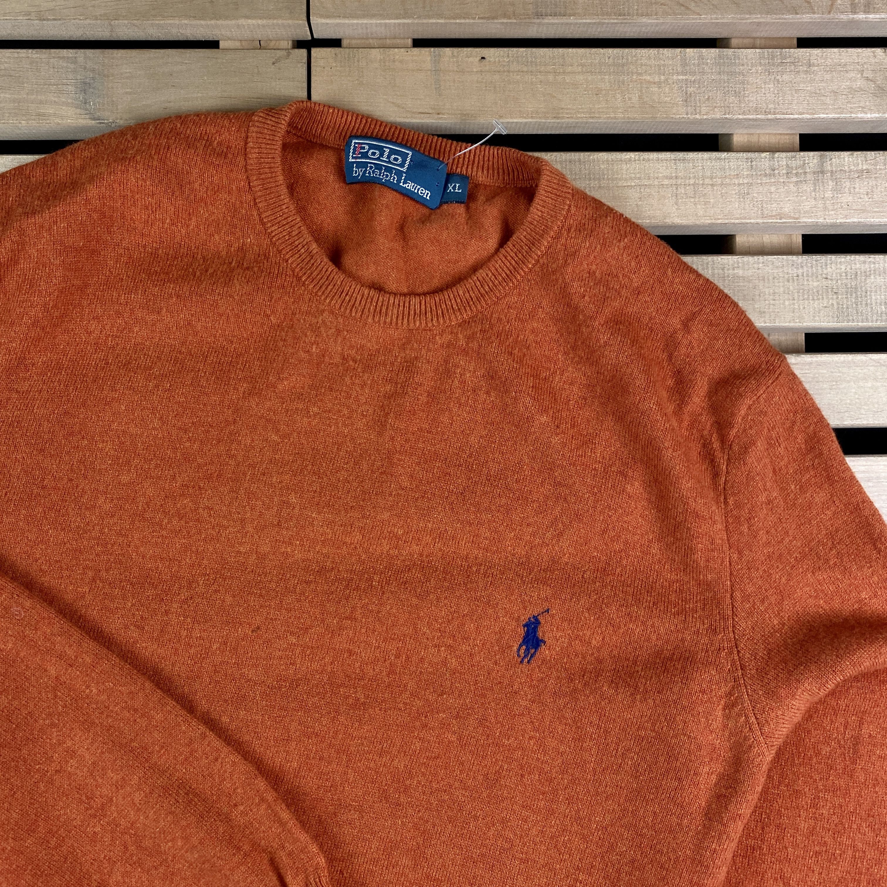 Polo Ralph Lauren × Ralph Lauren × Vintage Mens Sweater Jumper Polo Ralph Lauren Vintage Size XL Size US XL / EU 56 / 4 - 2 Thumbnail
