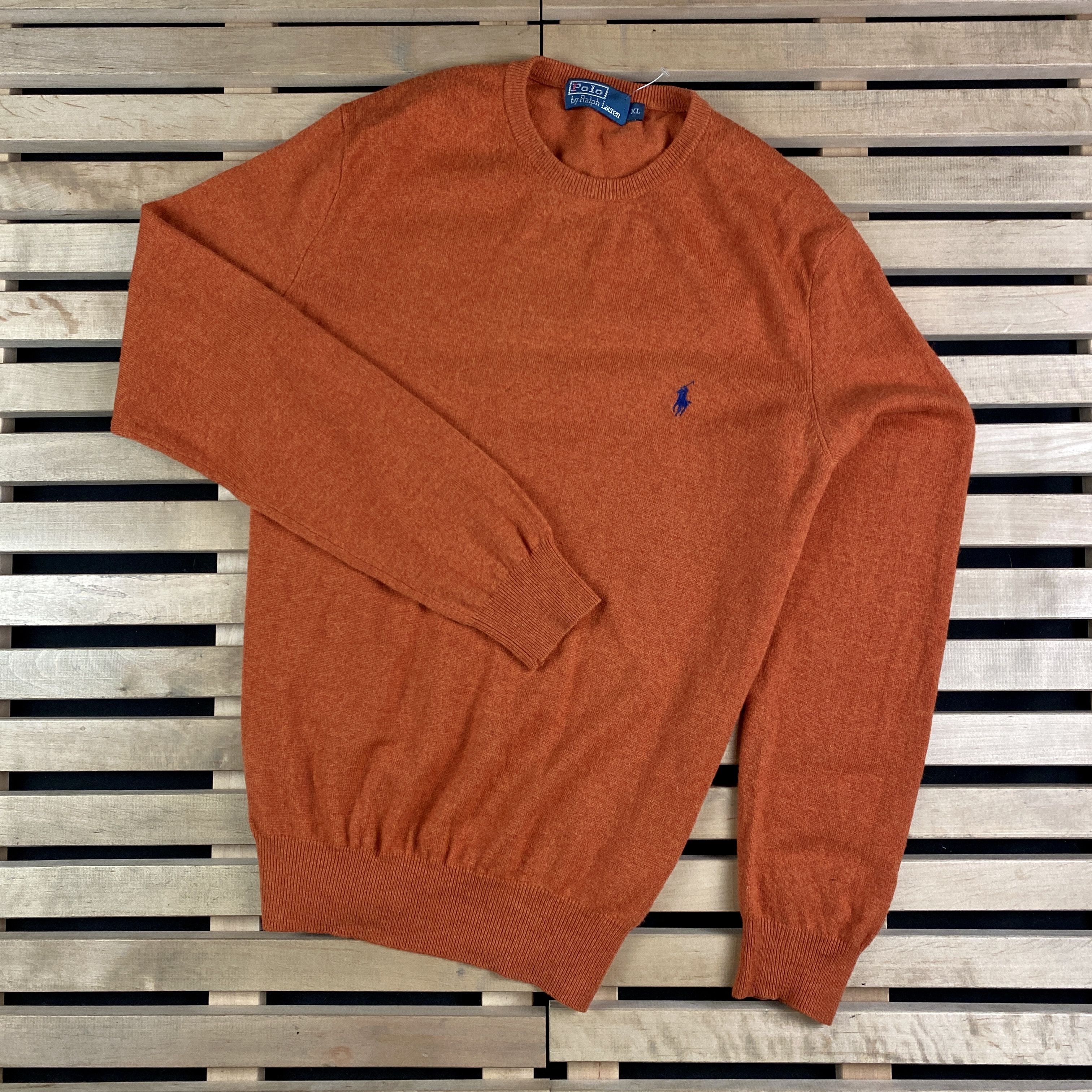 Polo Ralph Lauren × Ralph Lauren × Vintage Mens Sweater Jumper Polo Ralph Lauren Vintage Size XL Size US XL / EU 56 / 4 - 1 Thumbnail