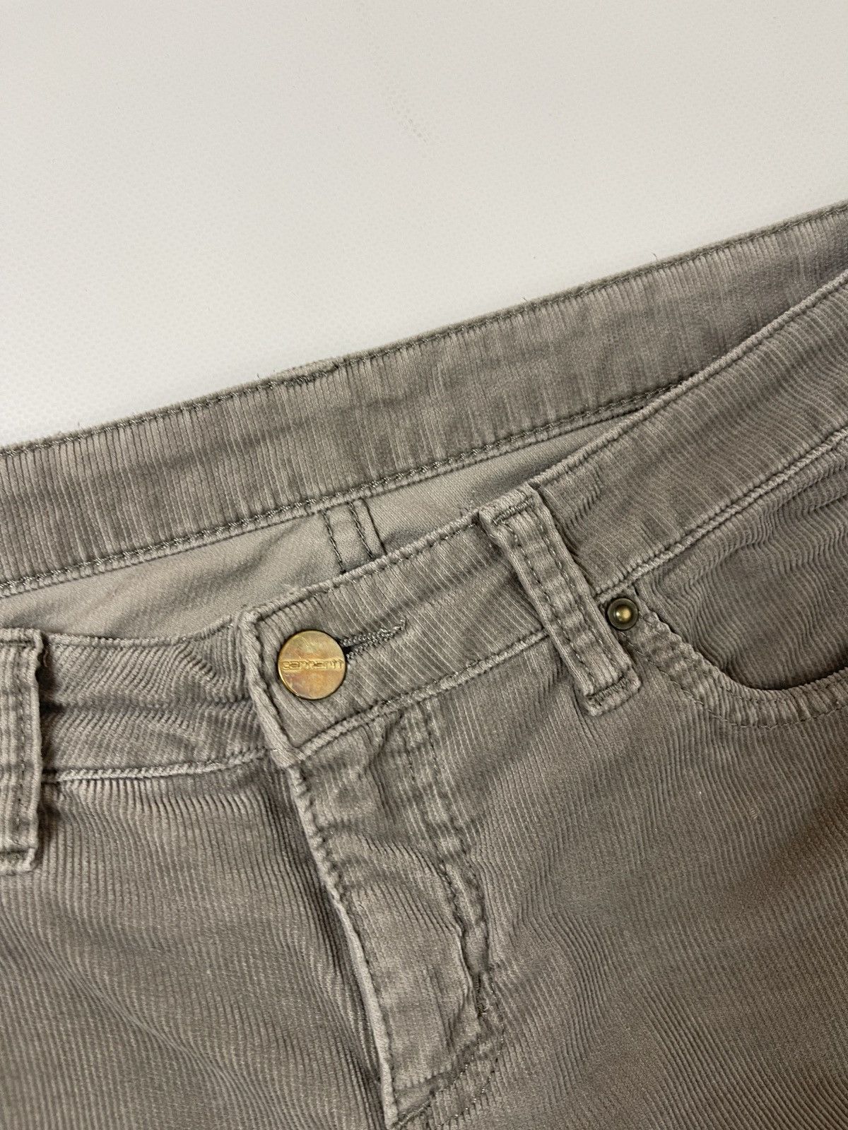 Carhartt Carhartt vintage W’ Texas corduroy velvet pants grey Size 28" / US 6 / IT 42 - 13 Thumbnail