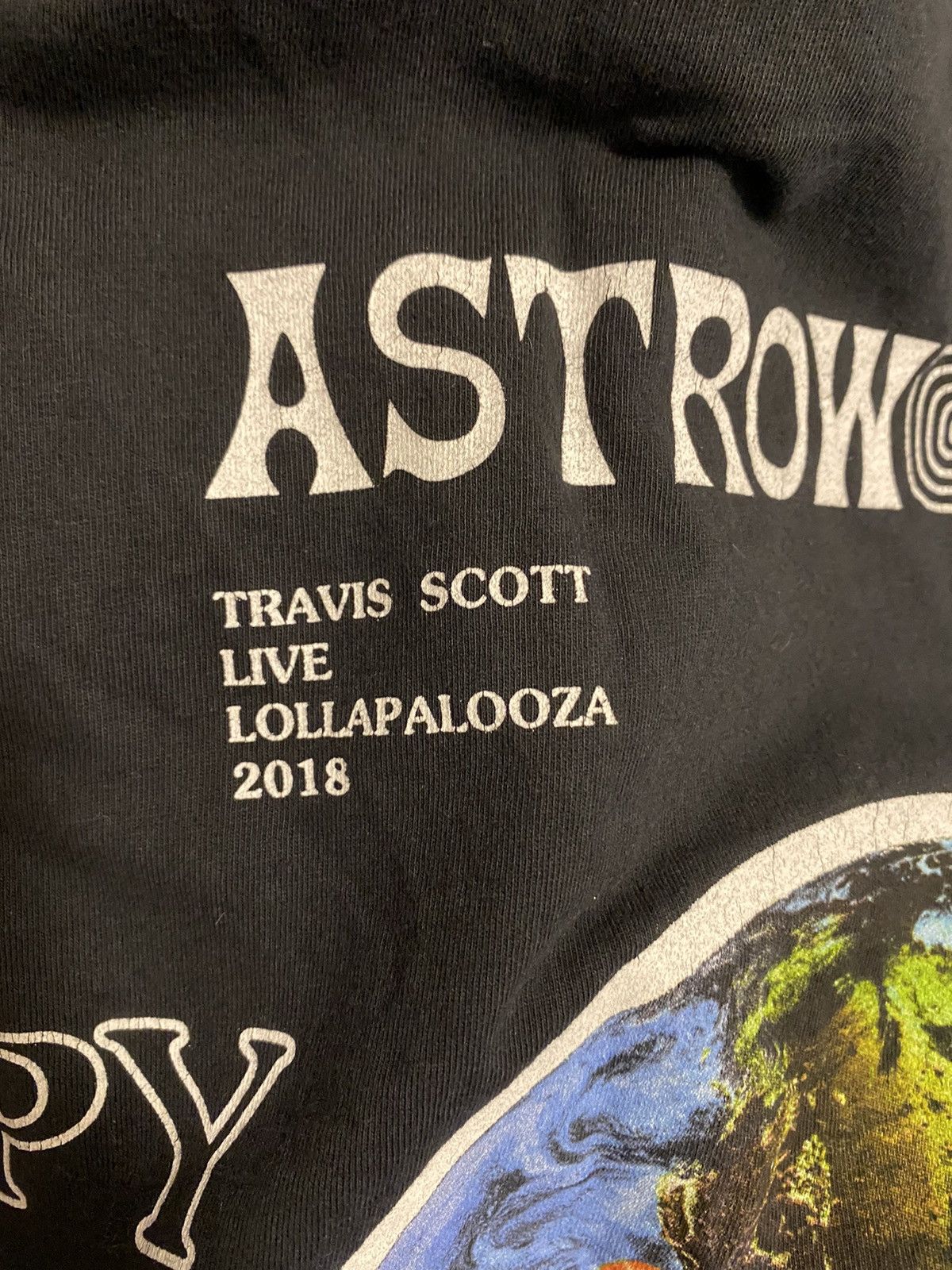 Travis Scott Lollapalooza Exclusive Astroworld Travis Scott shirt Size US L / EU 52-54 / 3 - 3 Thumbnail