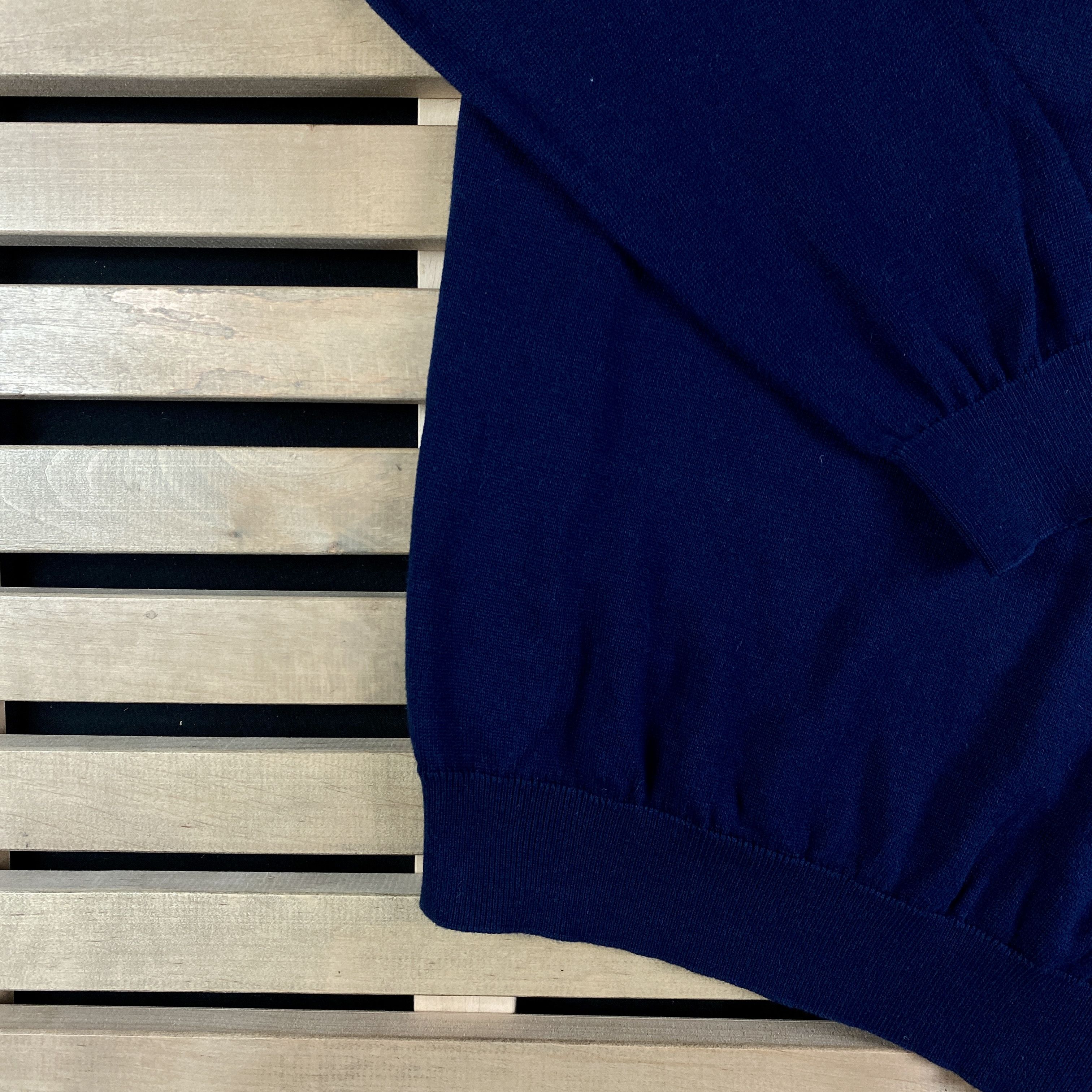 Lacoste × Vintage Mens Lacoste Vintage Jumper 5 / XL Size US XL / EU 56 / 4 - 3 Thumbnail