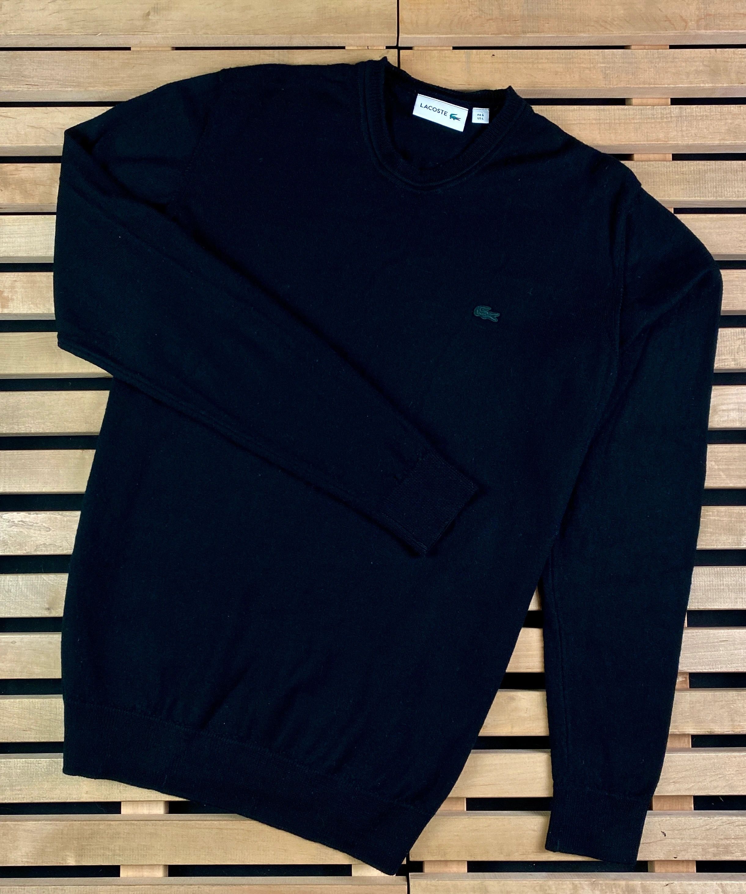 Lacoste Mens Wool Sweater Lacoste Size L Size US L / EU 52-54 / 3 - 1 Thumbnail