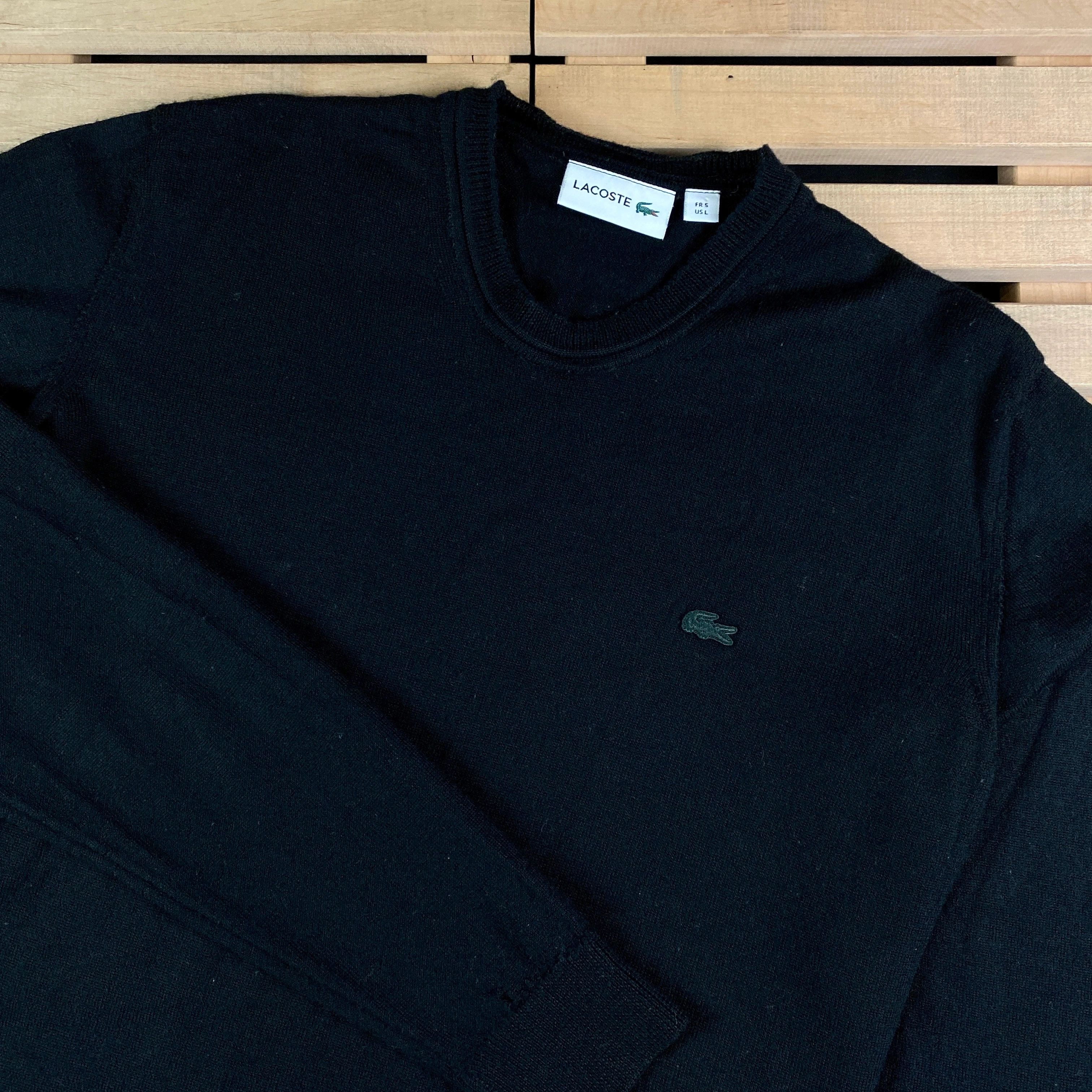 Lacoste Mens Wool Sweater Lacoste Size L Size US L / EU 52-54 / 3 - 2 Thumbnail