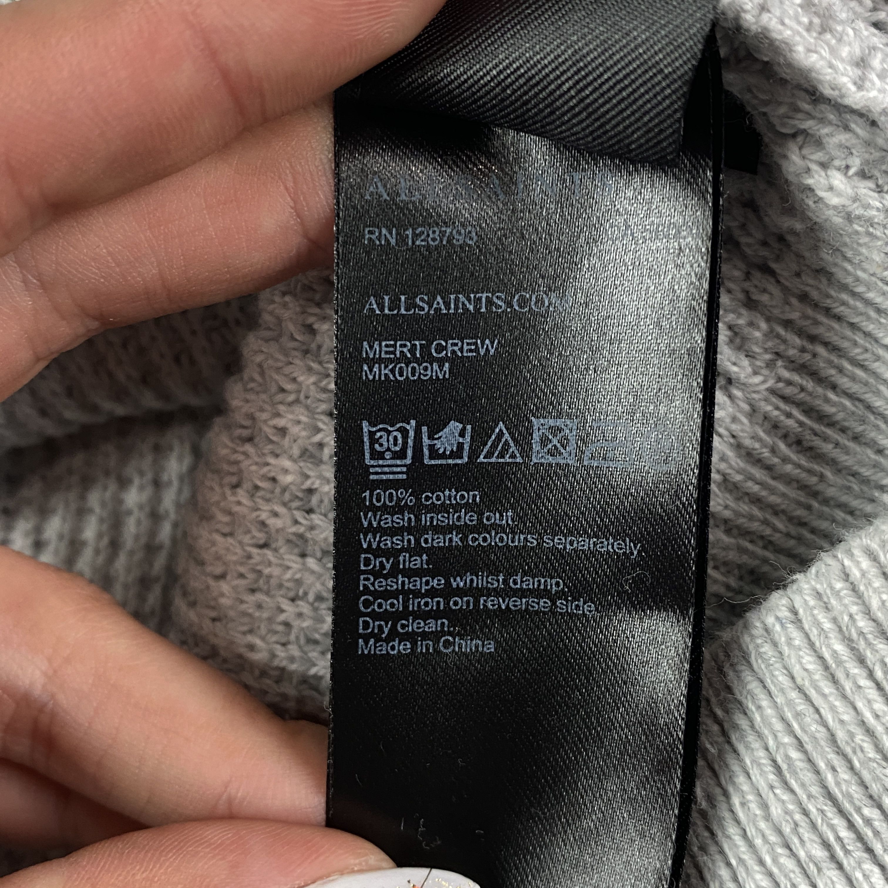 Allsaints Mens Sweatshirt Allsaints Size M Size US M / EU 48-50 / 2 - 6 Thumbnail