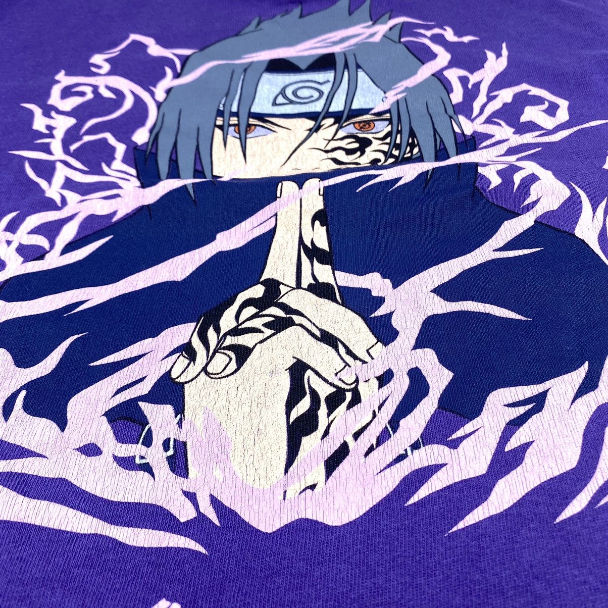 Japanese Brand Vintage Naruto T Shirt Japan Cartoon 2002 Size US L / EU 52-54 / 3 - 9 Thumbnail