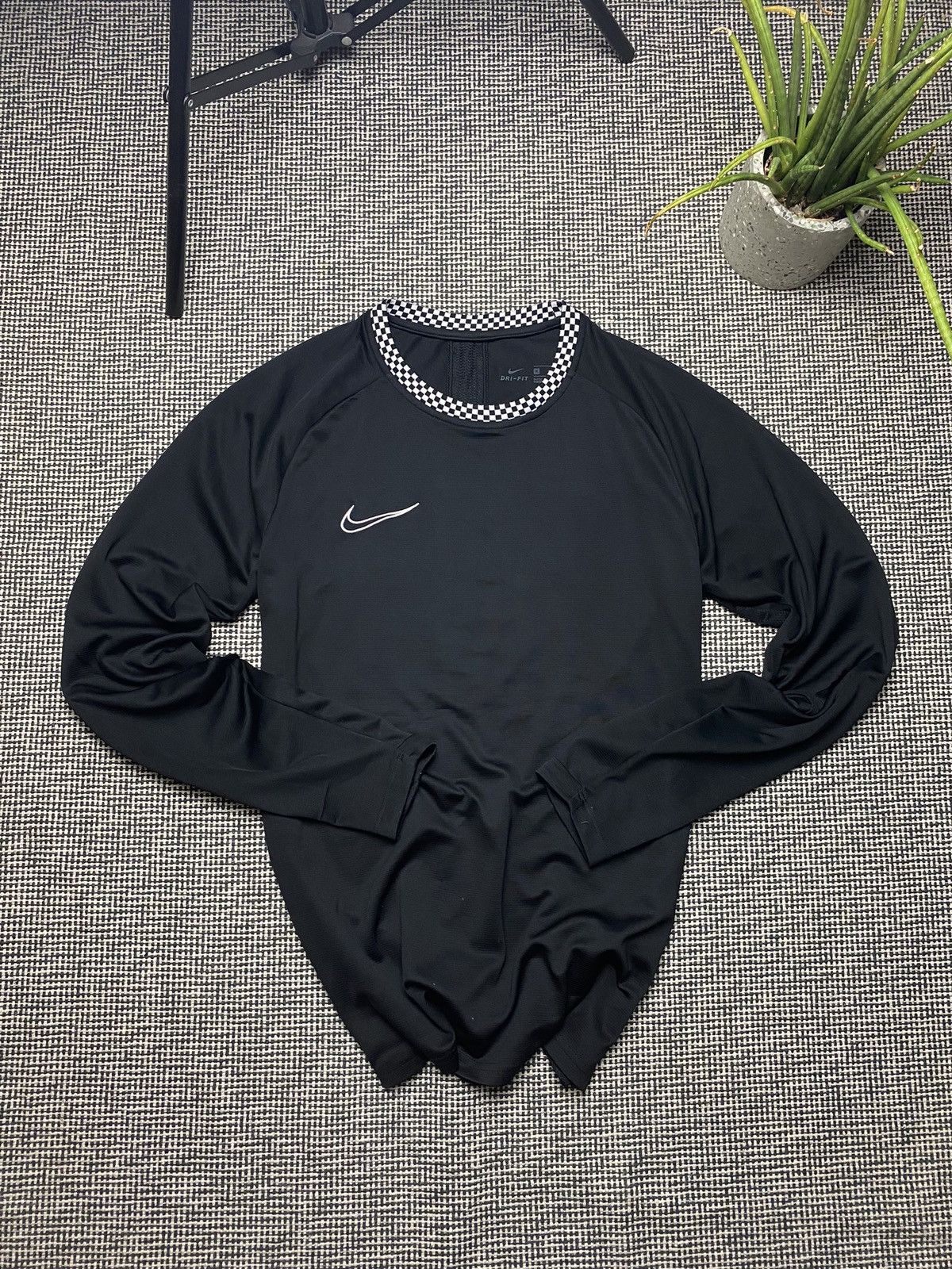 Nike × Vintage Nike long sleeve drill y2k Size US M / EU 48-50 / 2 - 1 Thumbnail