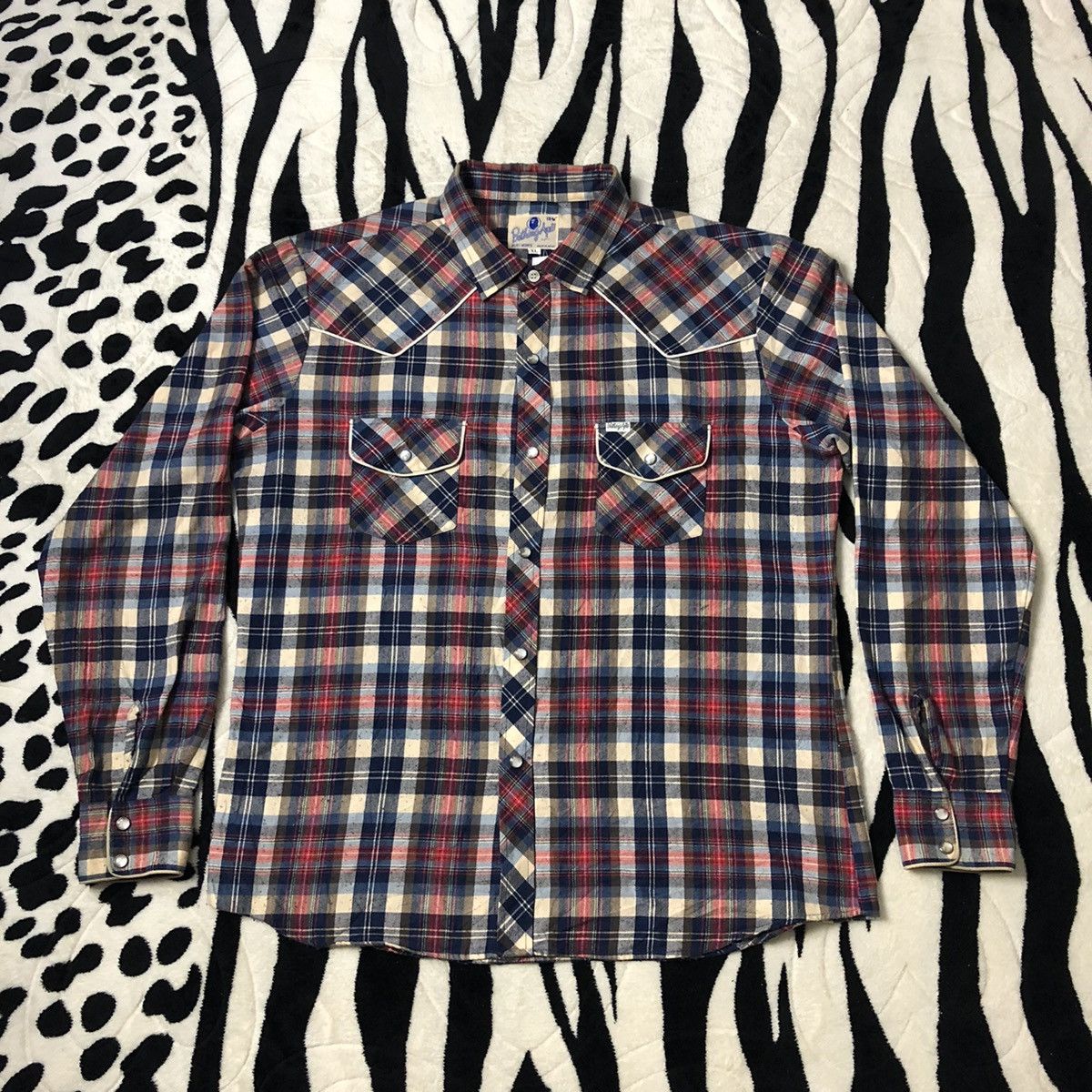 Bape Rare 1990 Authentic Bape Western Button Up Shirt Size US XL / EU 56 / 4 - 1 Thumbnail