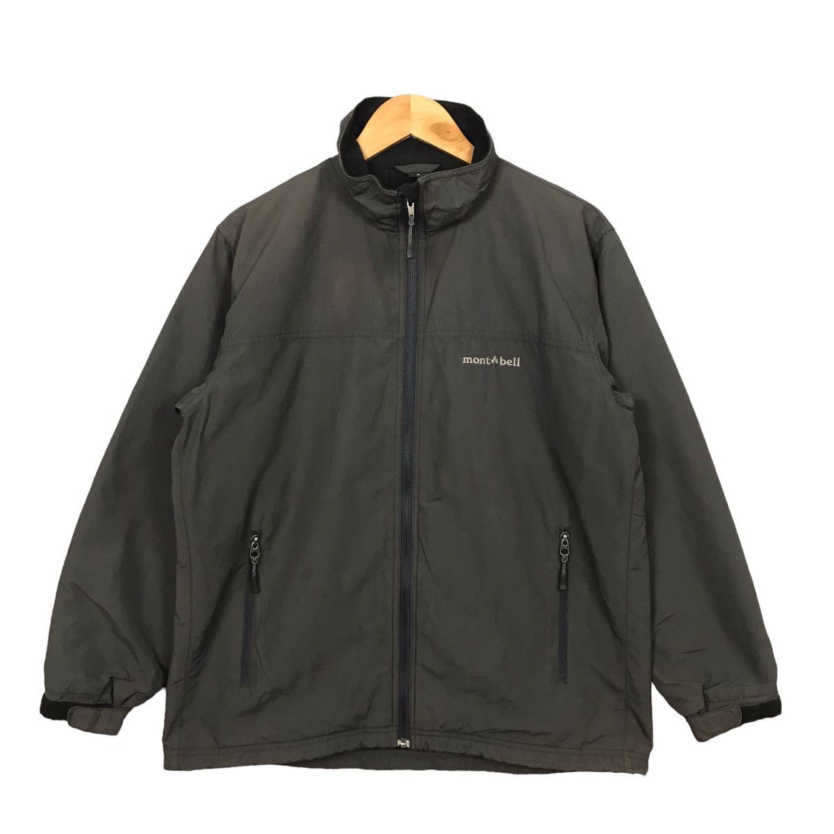 Montbell × Vintage Y2K Mont ball outdoor brand Black faded style jacket Size US S / EU 44-46 / 1 - 1 Thumbnail