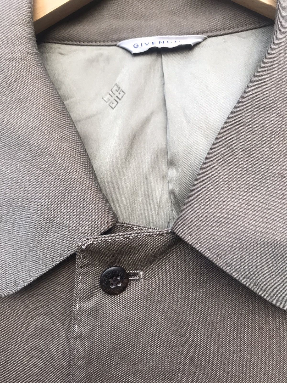 Vintage Vintage Givenchy Japan Trench Coat Givenchy Long Coat Size US M / EU 48-50 / 2 - 3 Thumbnail