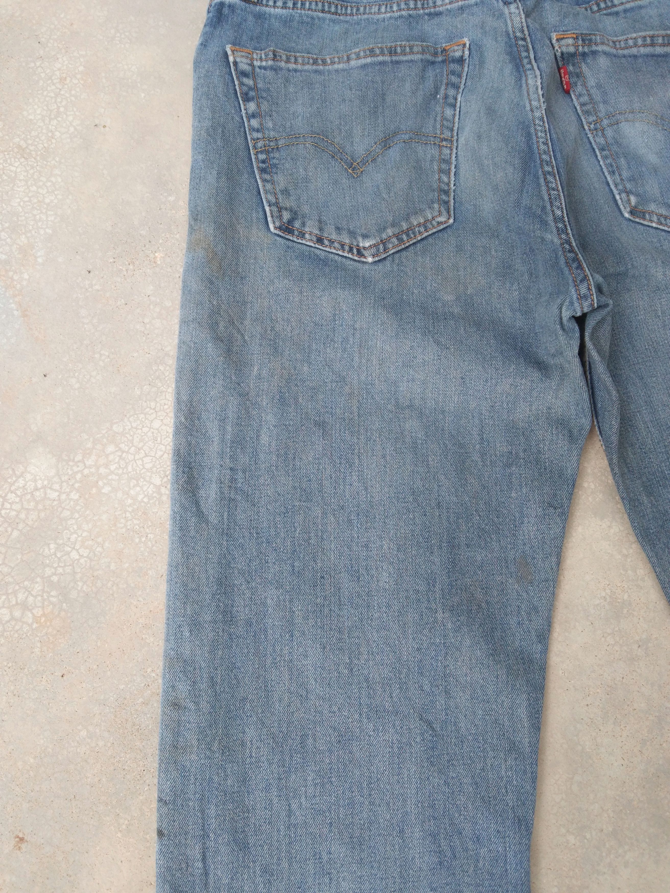 Levi's Vintage Levi's Jeans 505 Dirty Distressed Denim 32x32 Size US 32 / EU 48 - 4 Thumbnail