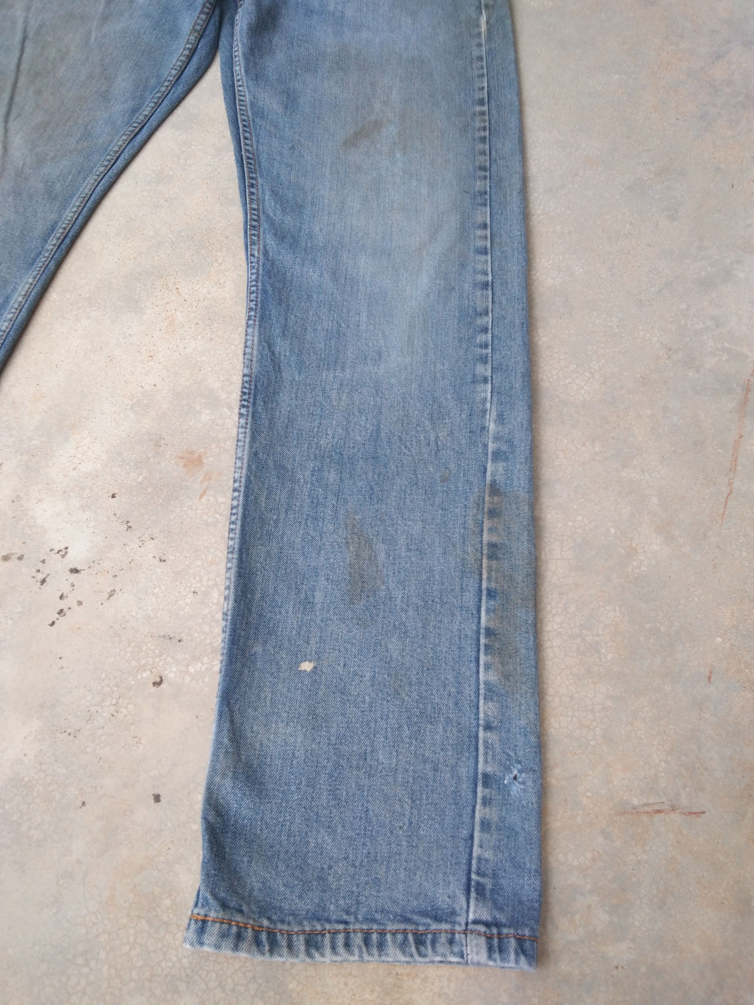 Levi's Vintage Levi's Jeans 505 Dirty Distressed Denim 32x32 Size US 32 / EU 48 - 7 Thumbnail