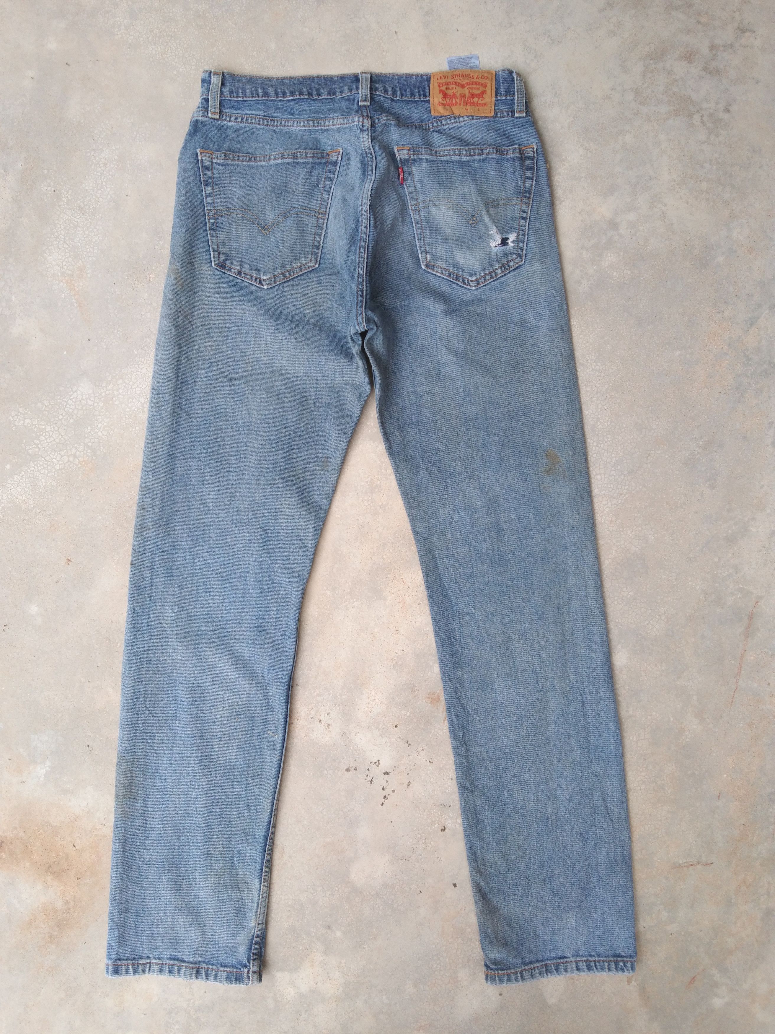 Levi's Vintage Levi's Jeans 505 Dirty Distressed Denim 32x32 Size US 32 / EU 48 - 2 Thumbnail