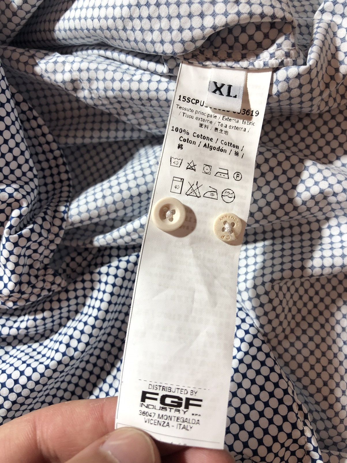 C.P. Company C.P Company Long Sleeve Shirt Size US XL / EU 56 / 4 - 9 Thumbnail