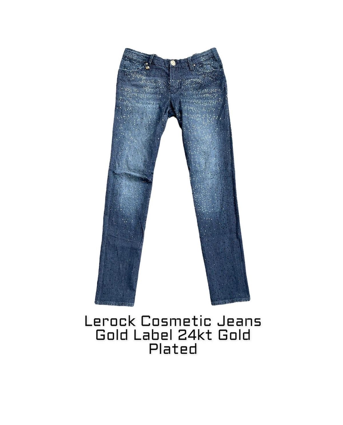 Lerock Goldlabel Metalic 24kt Gold Plated Denim