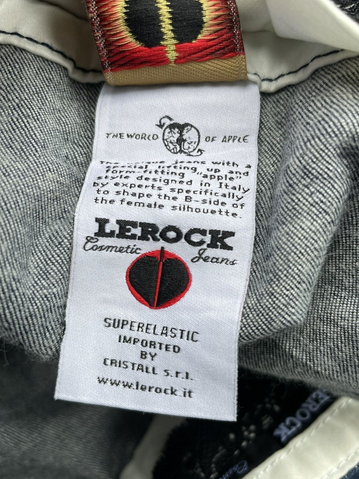 Japanese Brand Lerock Goldlabel Metalic 24kt Gold Plated Denim Size 30" / US 8 / IT 44 - 15 Thumbnail