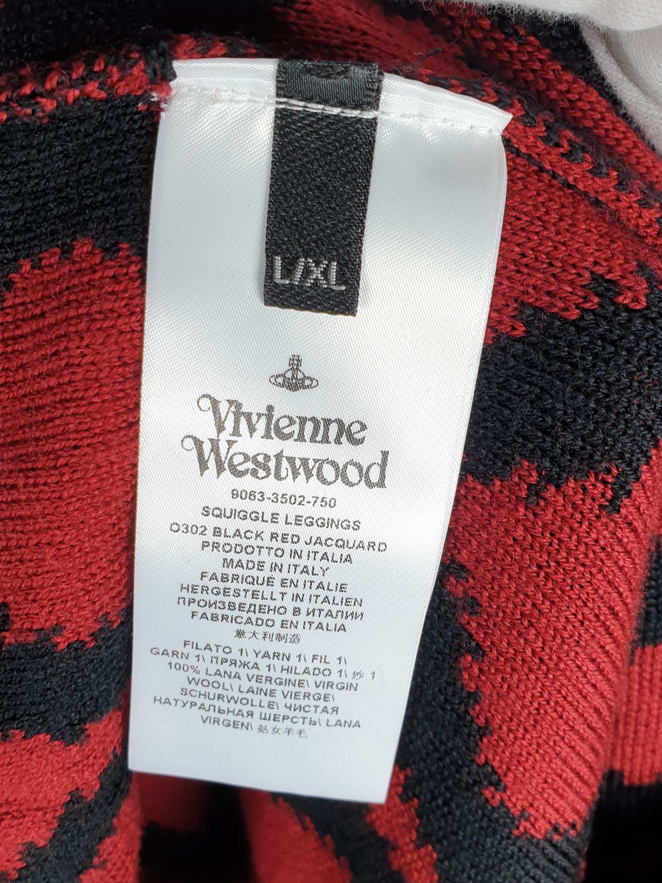 Vivienne Westwood Vivienne westwood Squiggle Leggins Size US 34 / EU 50 - 6 Thumbnail