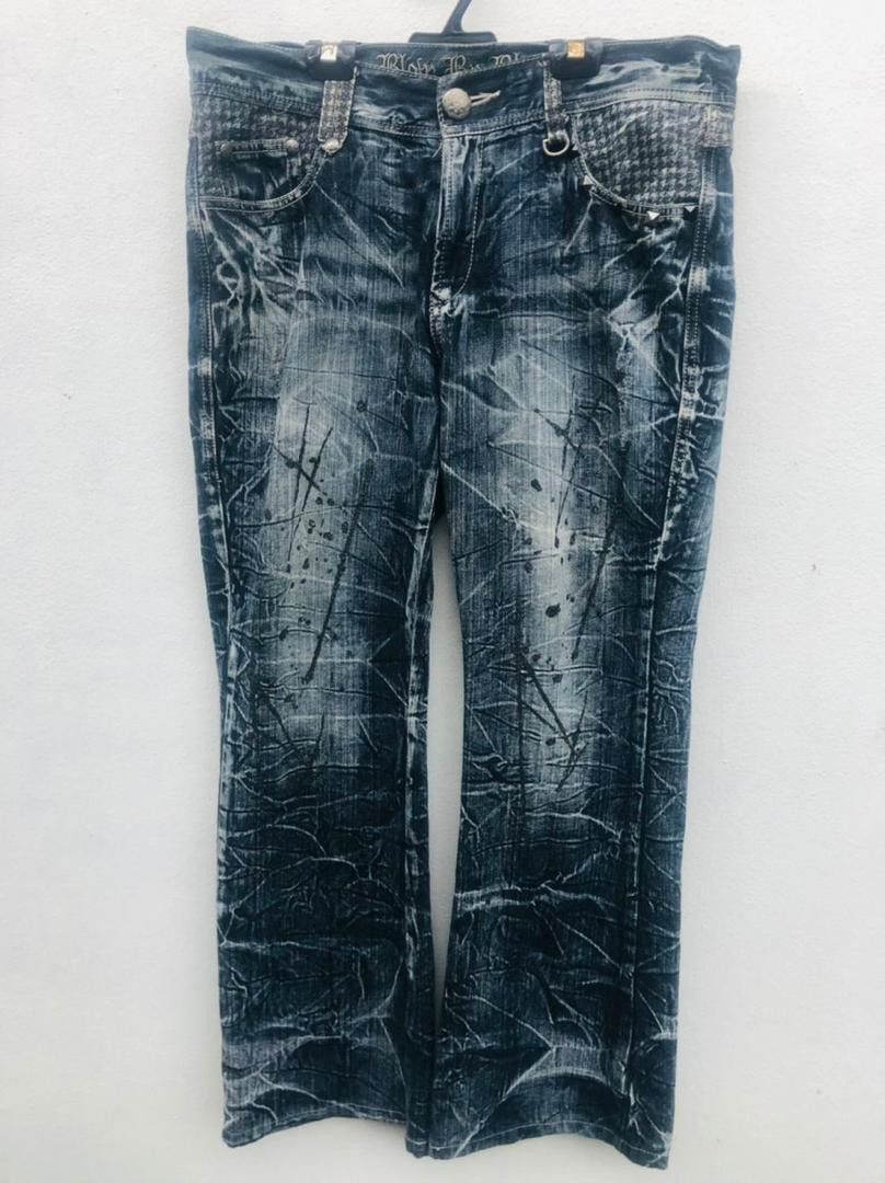 Japanese Brand Vintage Blow By Blue Japanese Designer Fashion Style Size US 35 - 2 Thumbnail