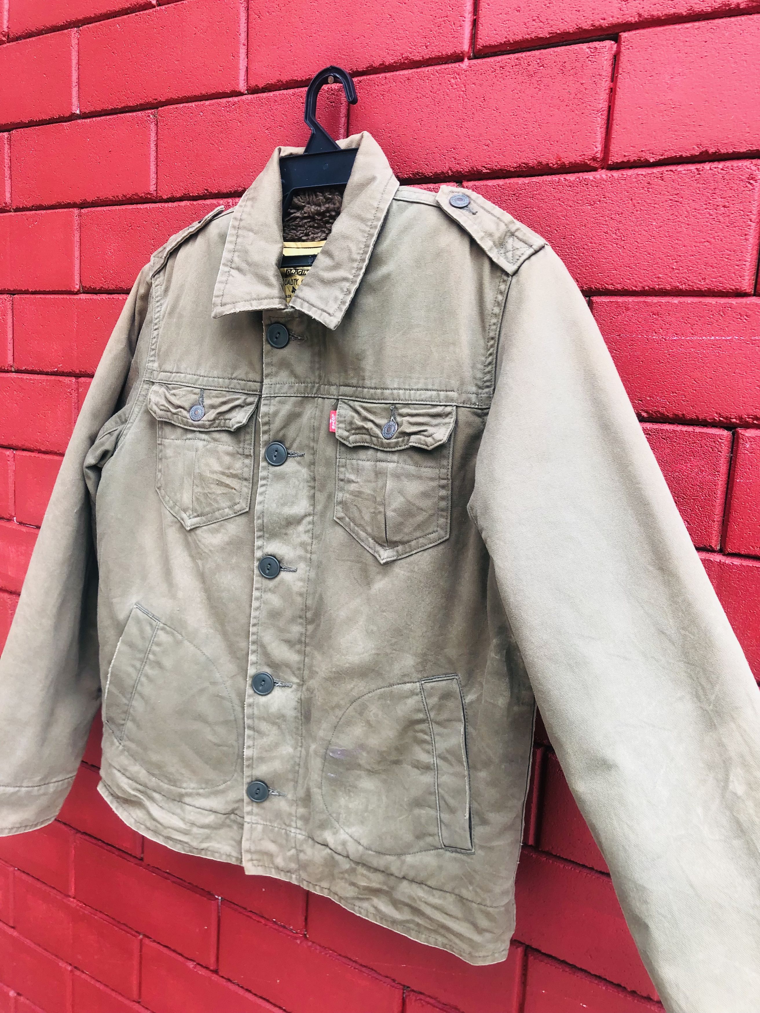 Levi's Vintage Clothing × Vintage Vintage Levis Designer Streetwear Fashion Style Jacket Size US L / EU 52-54 / 3 - 5 Thumbnail