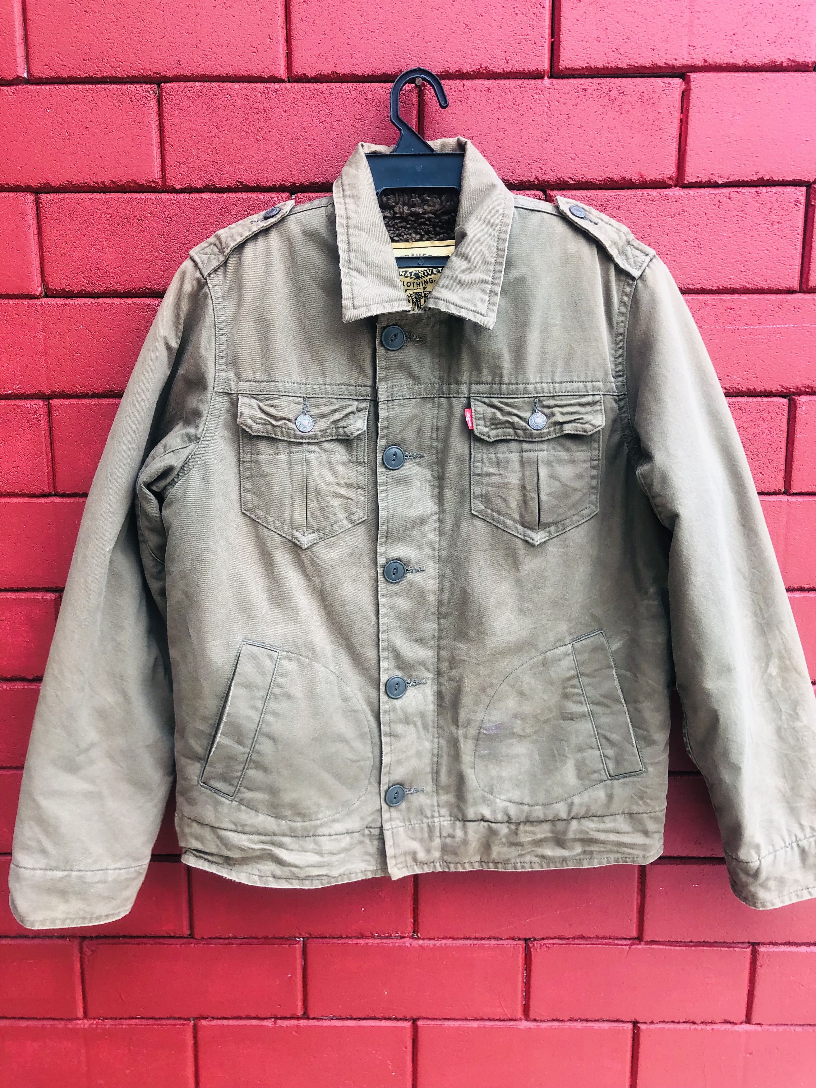 Levi's Vintage Clothing × Vintage Vintage Levis Designer Streetwear Fashion Style Jacket Size US L / EU 52-54 / 3 - 1 Thumbnail
