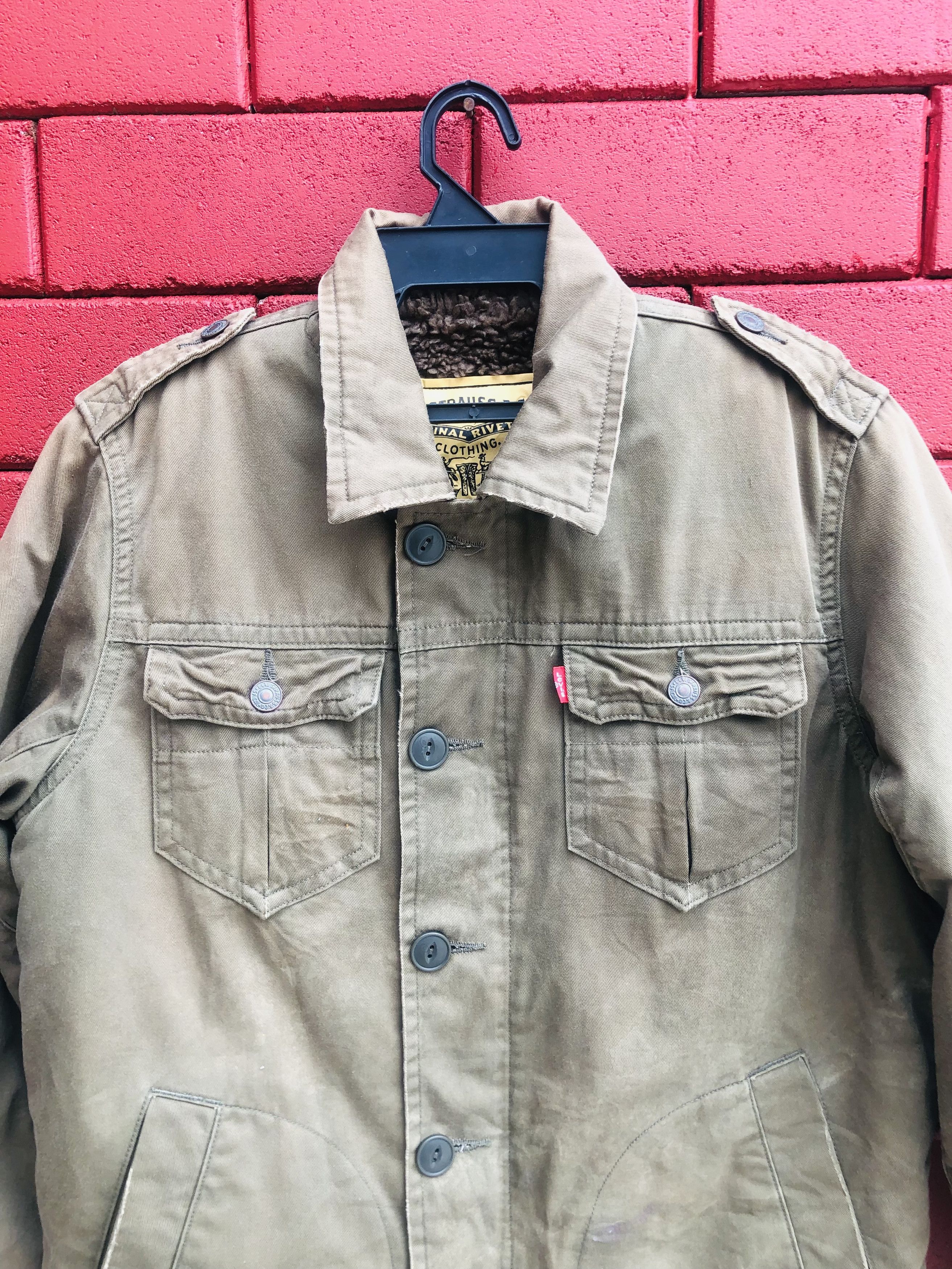 Levi's Vintage Clothing × Vintage Vintage Levis Designer Streetwear Fashion Style Jacket Size US L / EU 52-54 / 3 - 3 Thumbnail