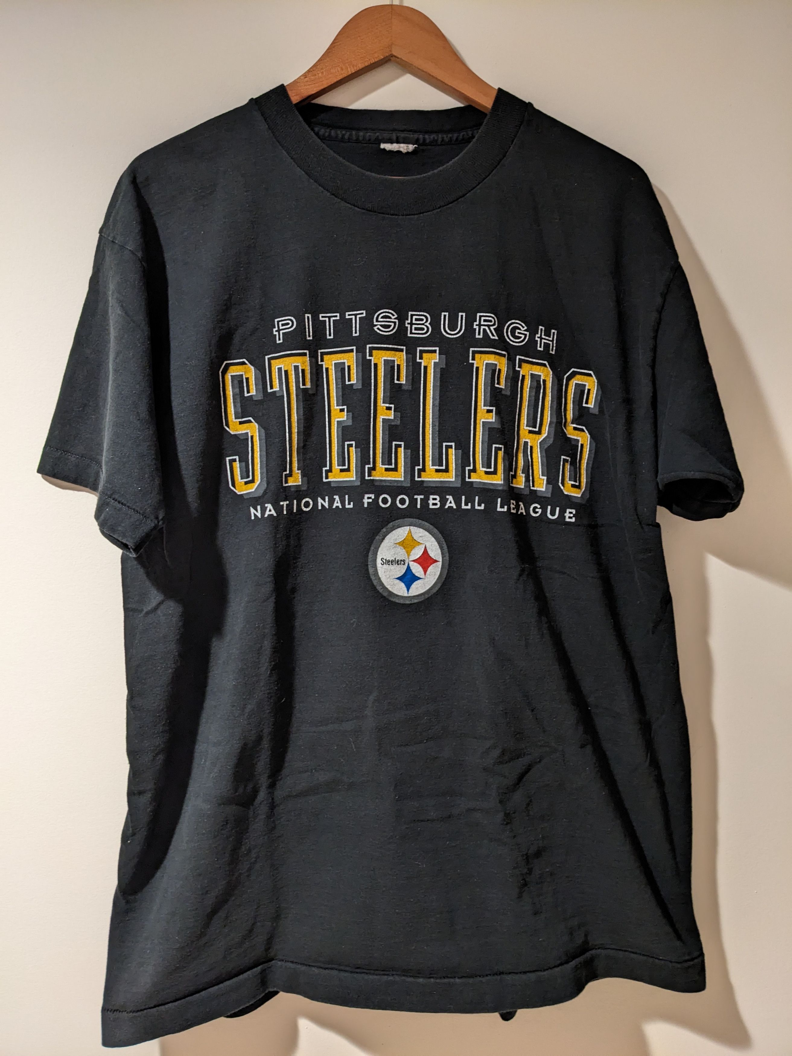 Vintage Vintage 90s Pittsburgh Steelers NFL Football Large T-Shirt ...