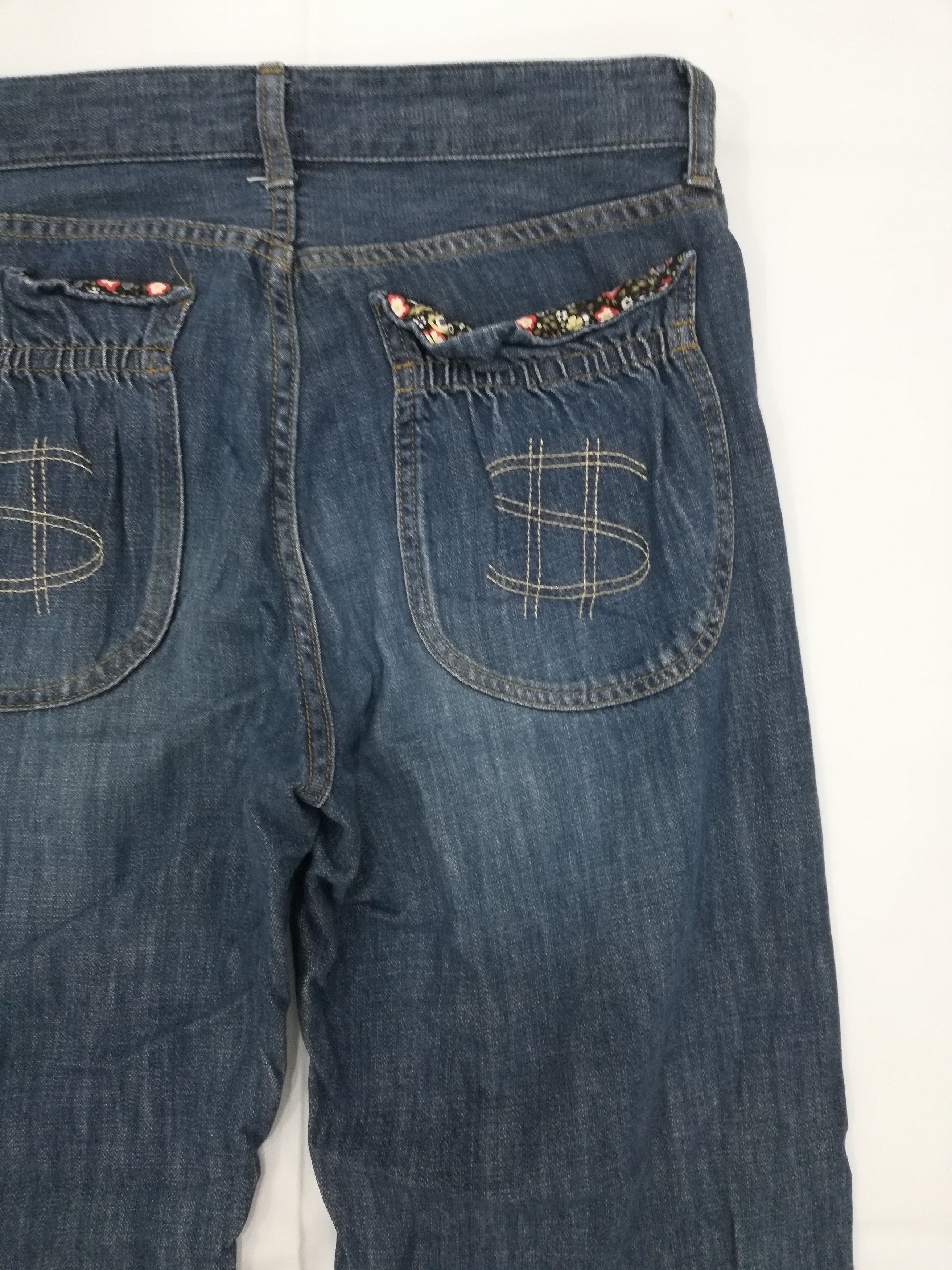 Issey Miyake Tsumori Chisato Patchwork Jeans Size 31" - 9 Thumbnail