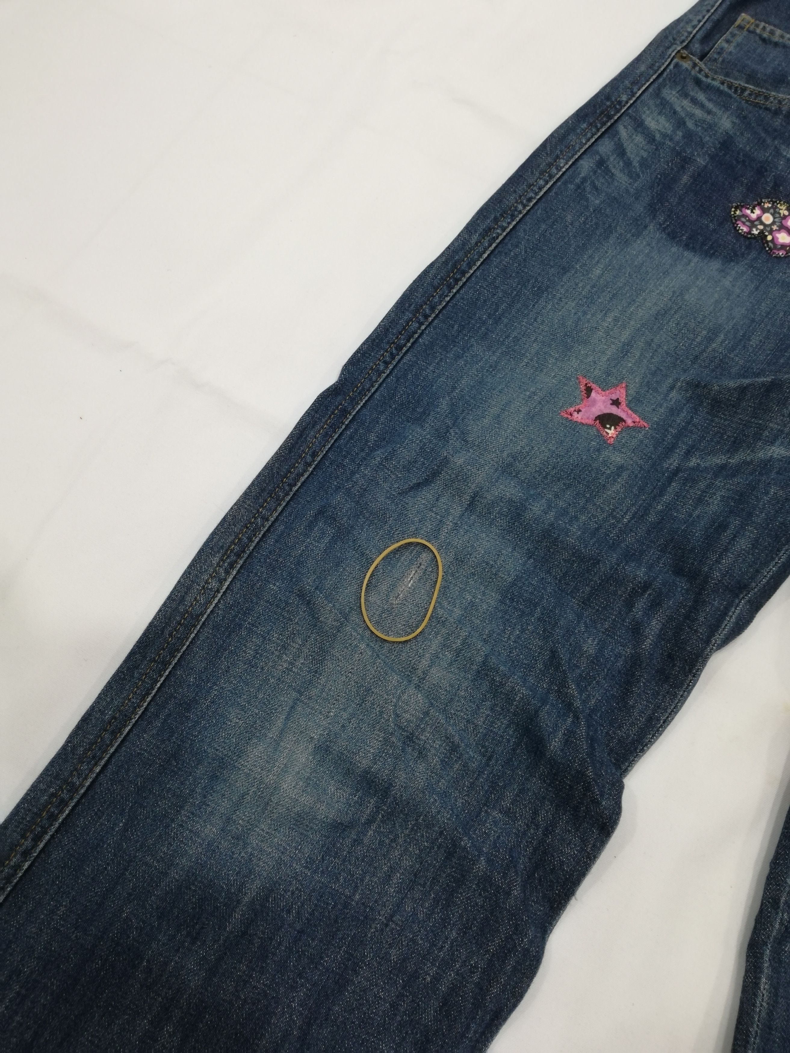 Issey Miyake Tsumori Chisato Patchwork Jeans Size 31" - 5 Thumbnail
