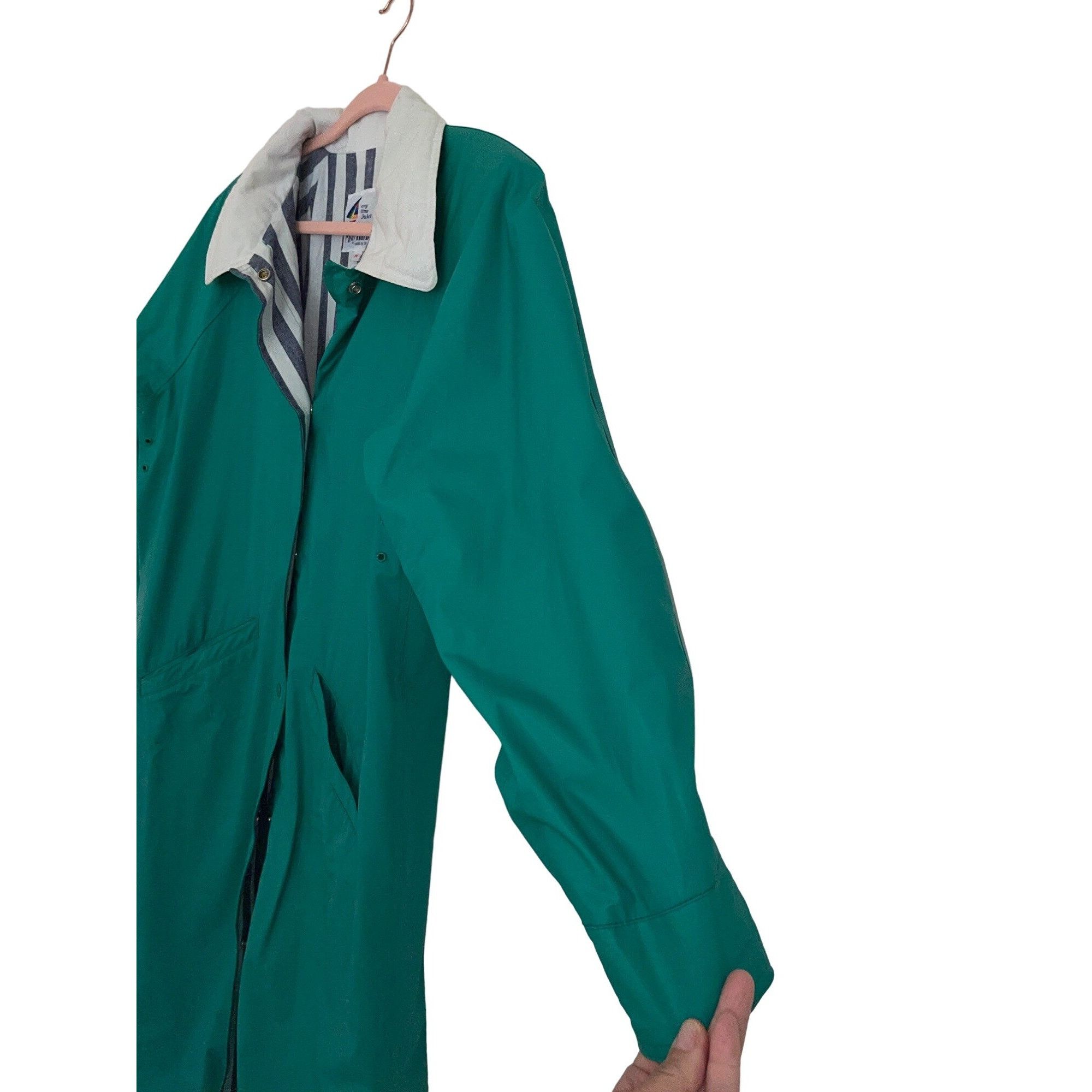 Misty Harbor Misty Harbor Any Weather Slicker Womens Raincoat Green Size L / US 10 / IT 46 - 8 Thumbnail