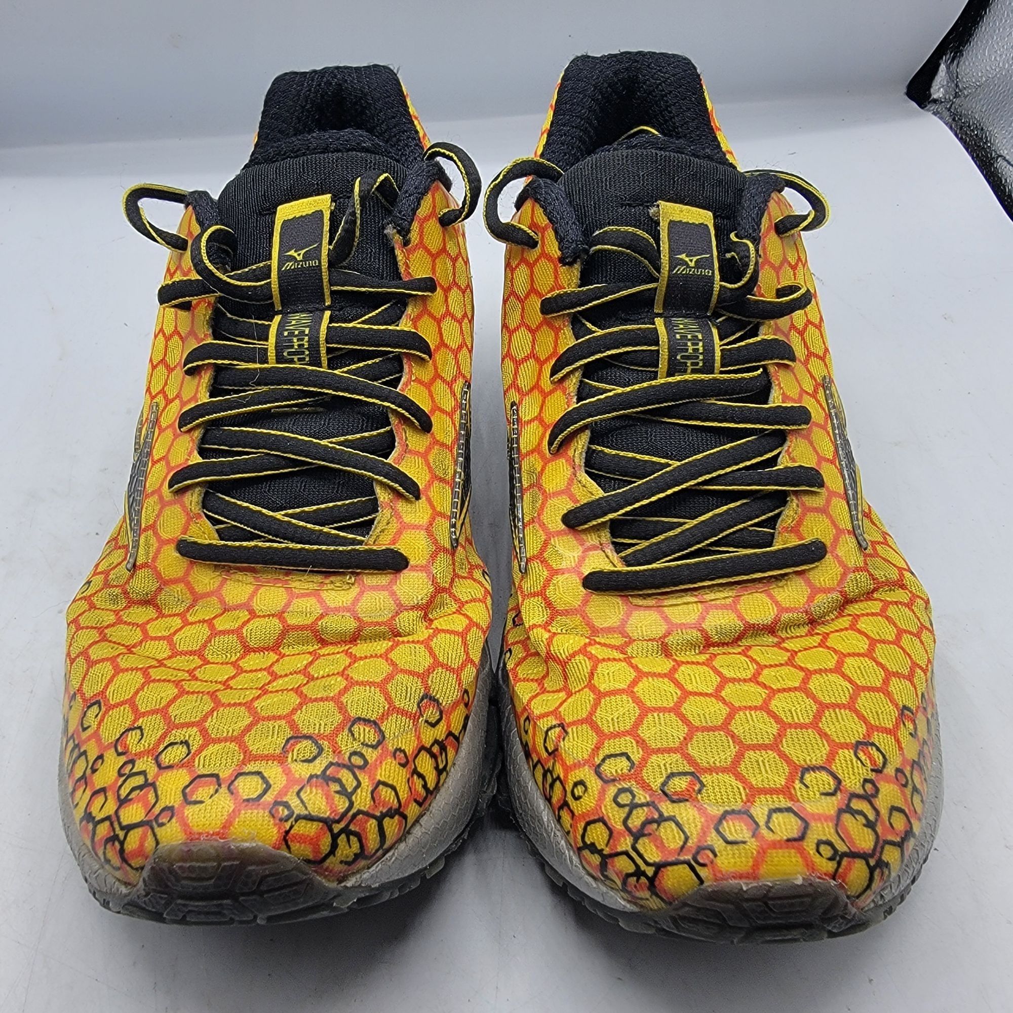 Mizuno Mizuno Wave Prophecy 3 Mens Size 7.5 Black Yellow Running Sh Size US 7.5 / EU 40-41 - 2 Thumbnail