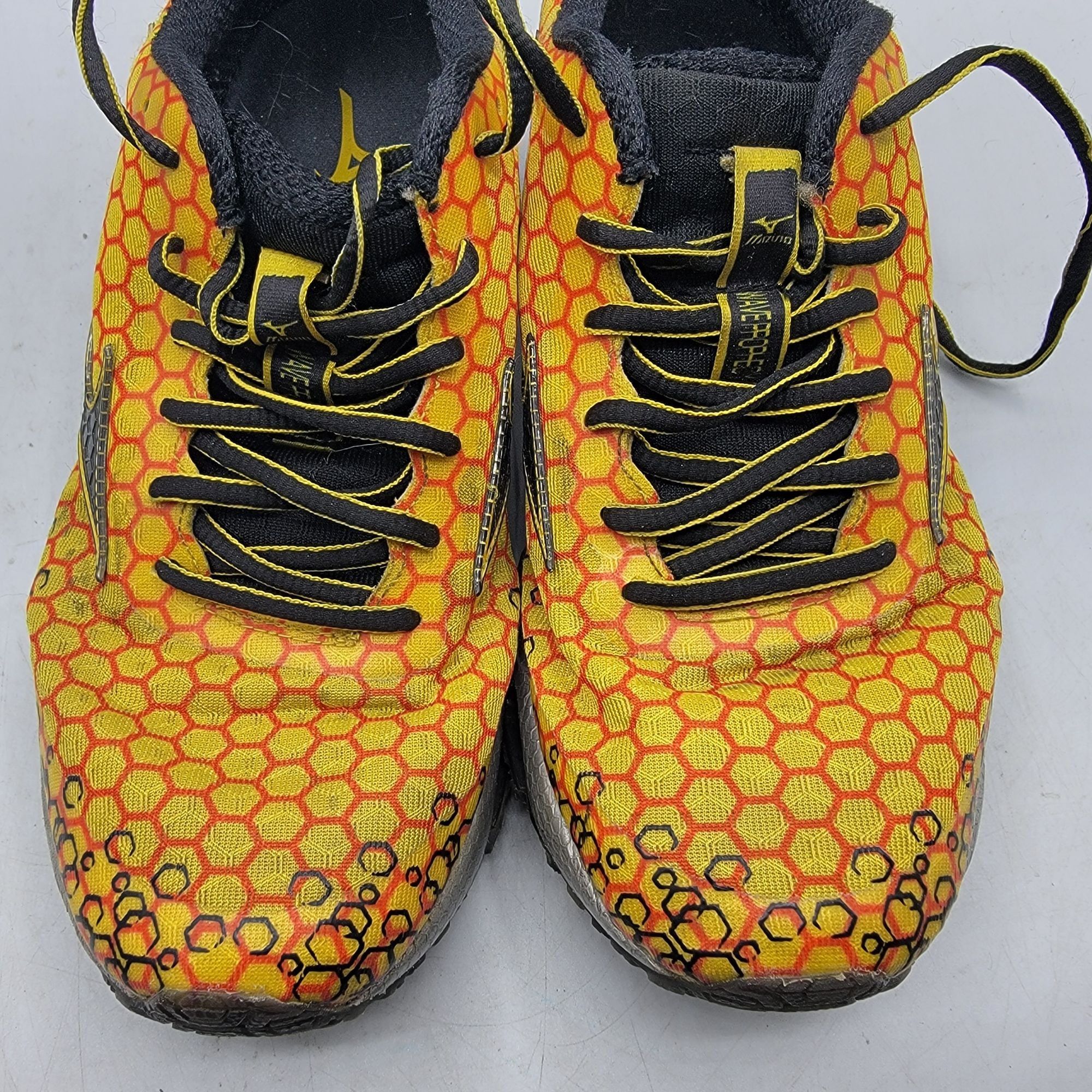 Mizuno Mizuno Wave Prophecy 3 Mens Size 7.5 Black Yellow Running Sh Size US 7.5 / EU 40-41 - 12 Thumbnail