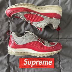 Supreme x Nike Air Max 98 Varsity Red, 844694-600