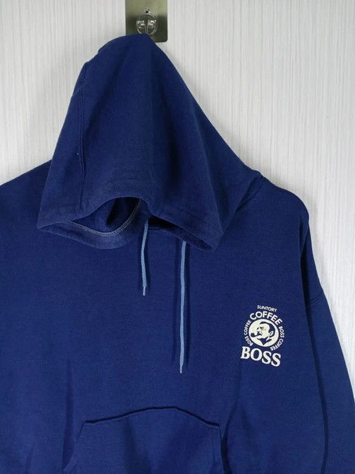Japanese Brand Vintage Suntory Coffee Boss Hoodie Sweatshirt Size US M / EU 48-50 / 2 - 4 Thumbnail