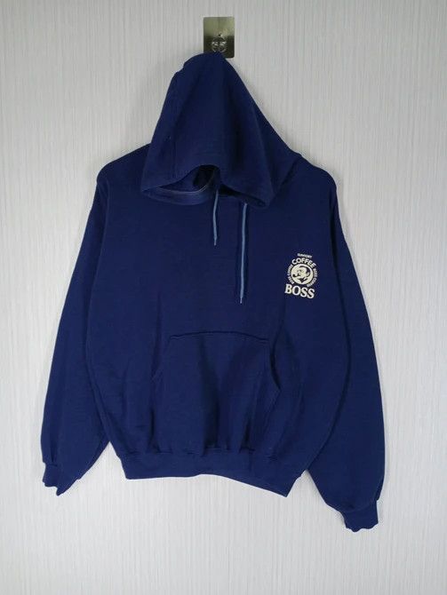 Japanese Brand Vintage Suntory Coffee Boss Hoodie Sweatshirt Size US M / EU 48-50 / 2 - 2 Thumbnail