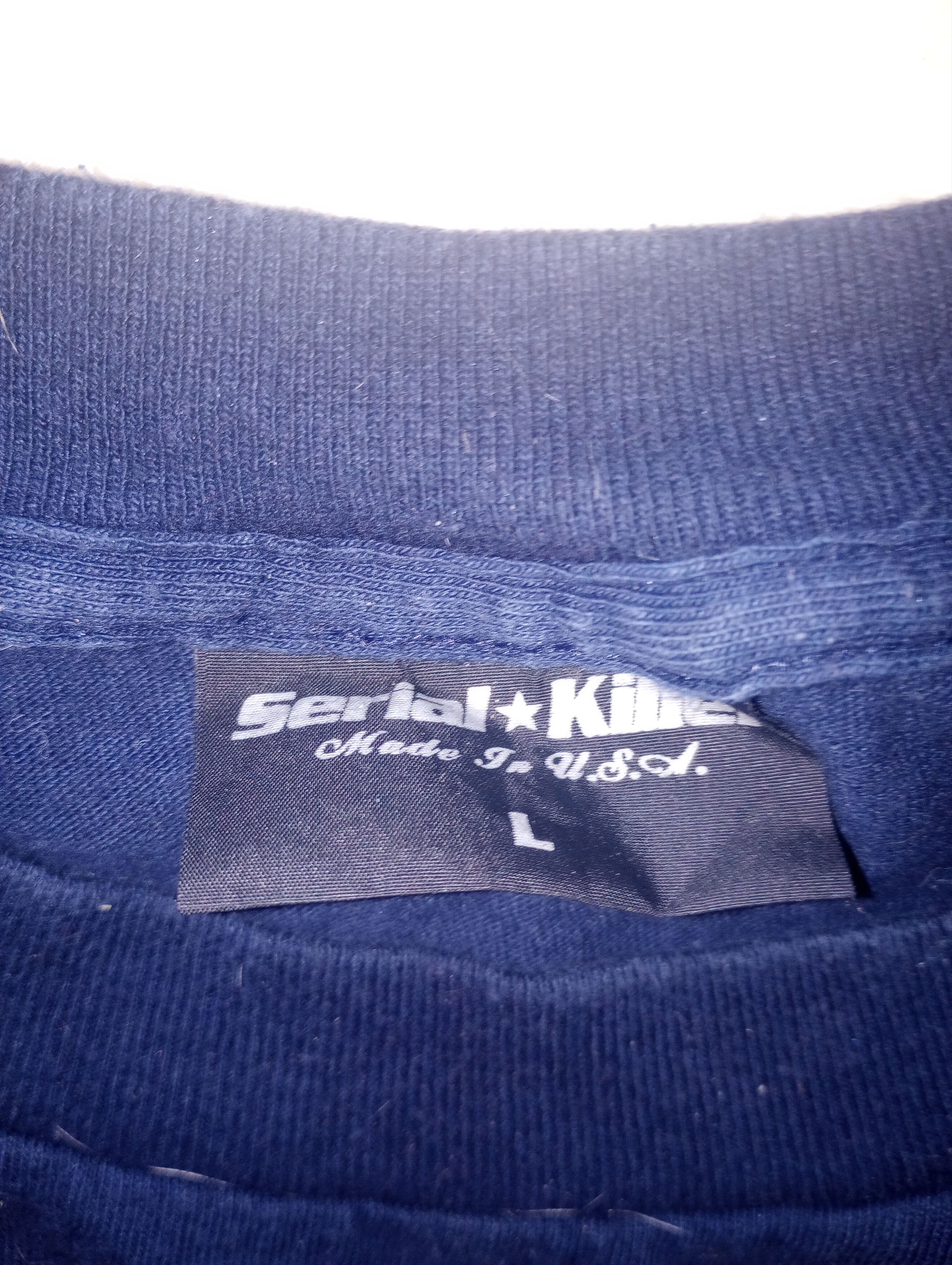 Other Serial Killer Brand Vtg 90s MADE IN American History X Size US XL / EU 56 / 4 - 3 Thumbnail